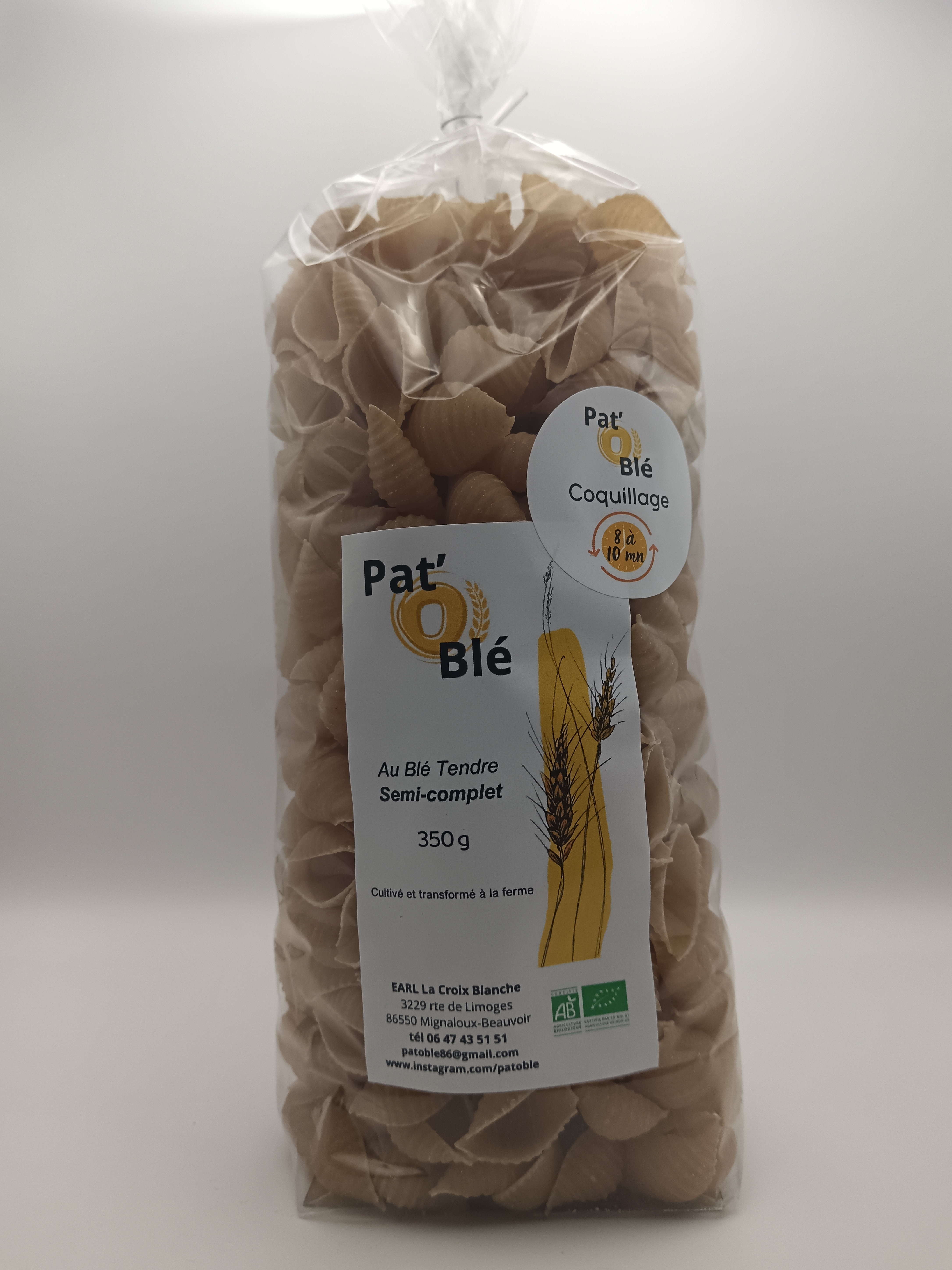 Pâtes Coquillage 350gr