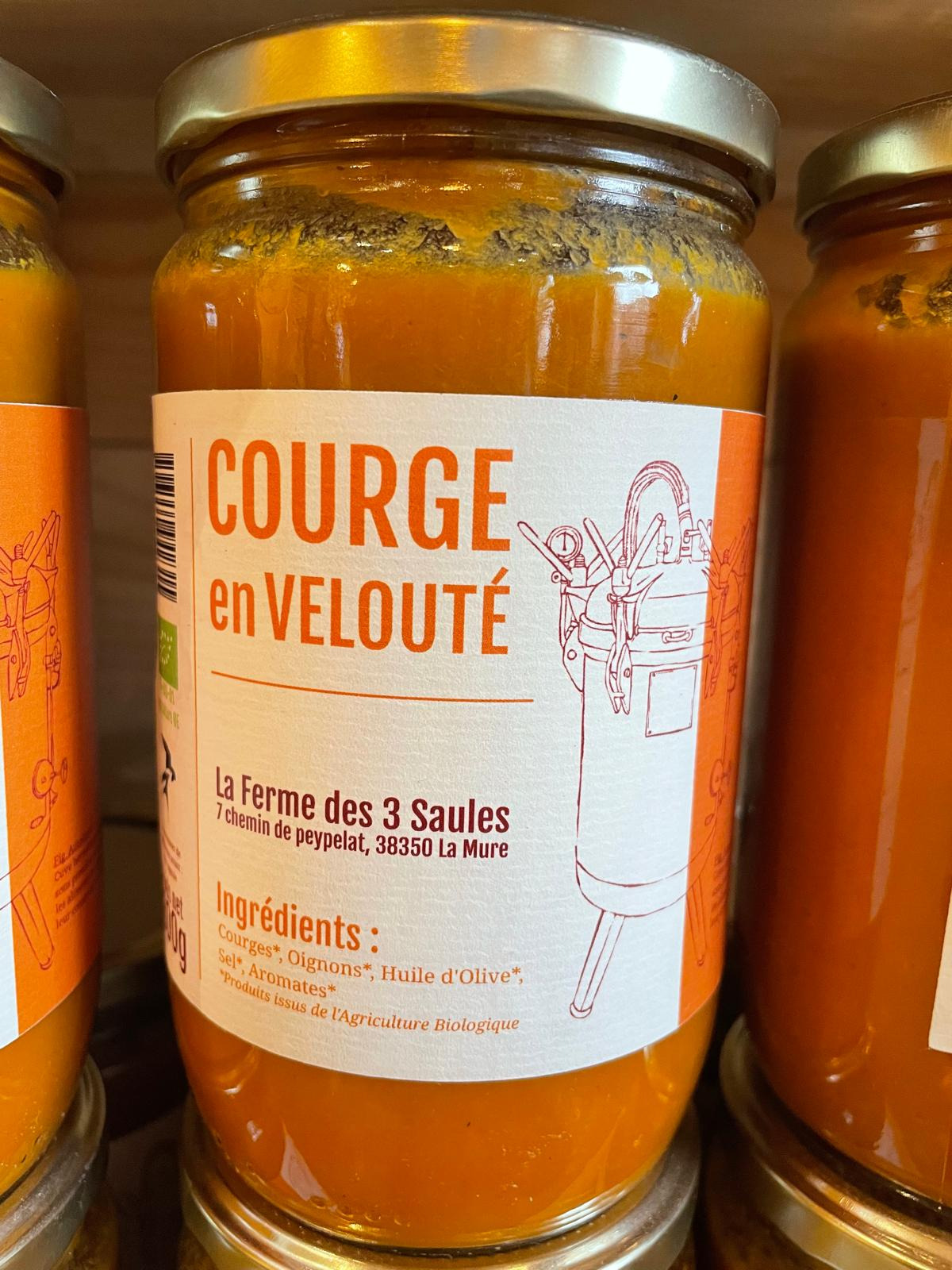 Courge en velouté - 600g