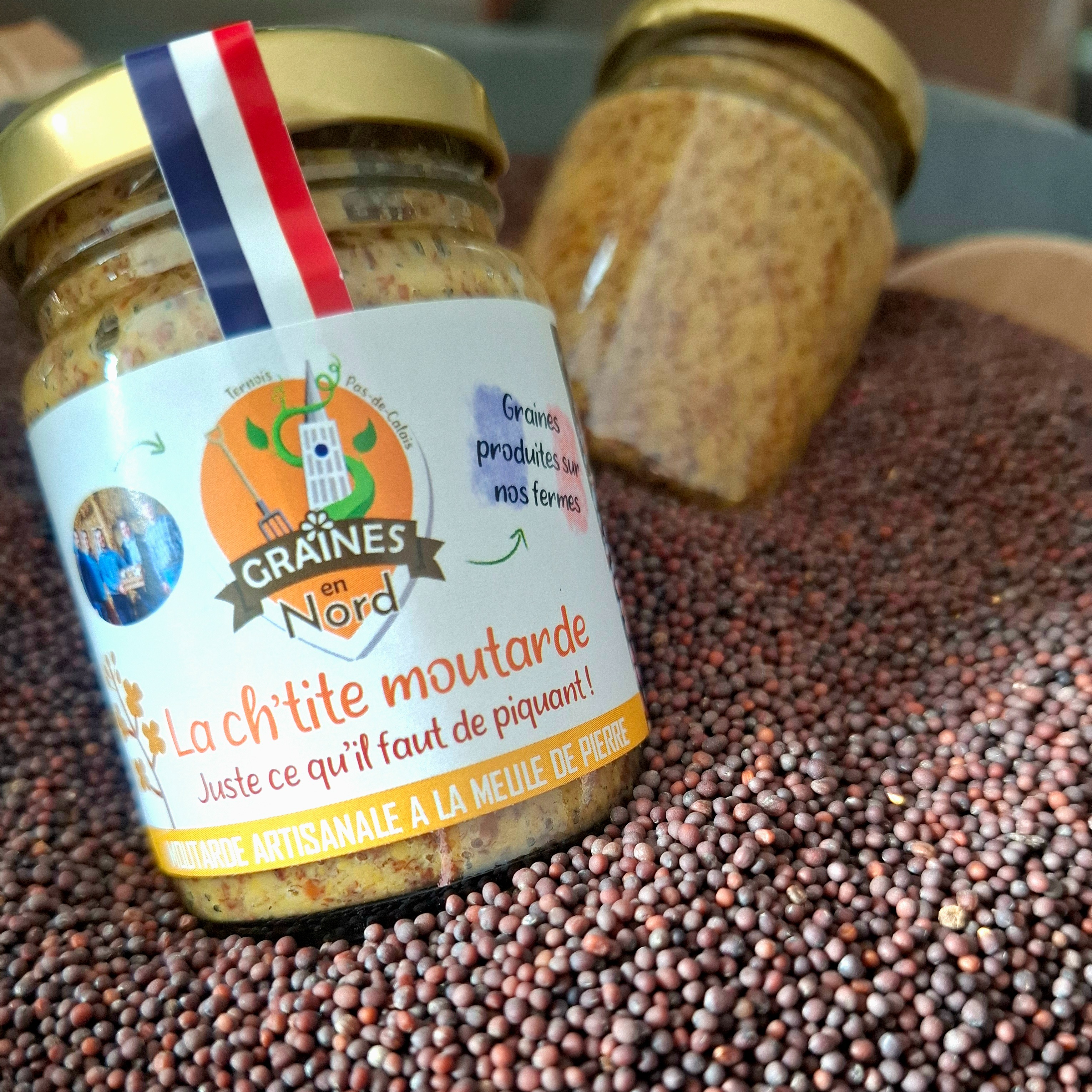 La ch'tite moutarde, juste ce qu'il faut de piquant ! - 200g