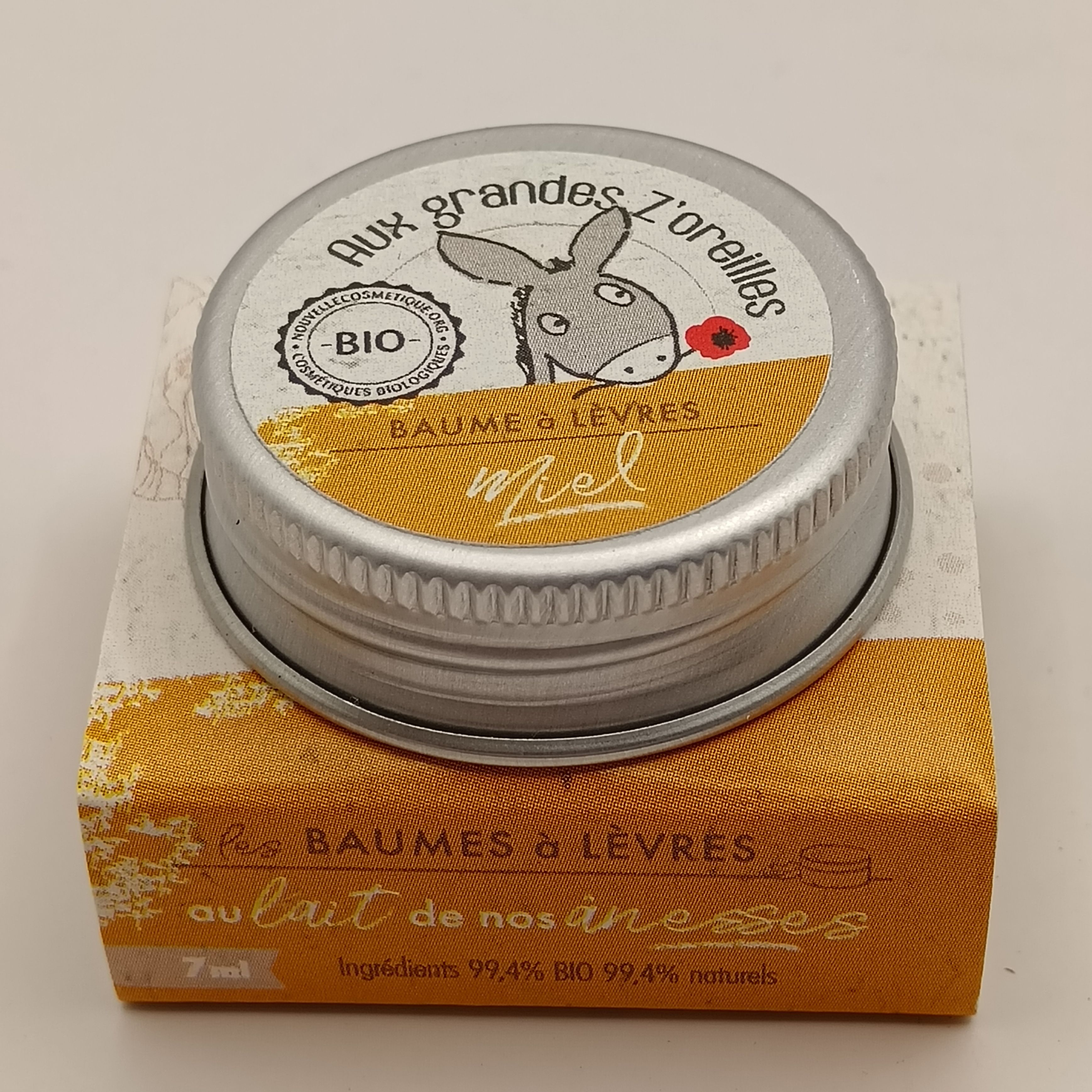 Baume à lèvre miel 7ML