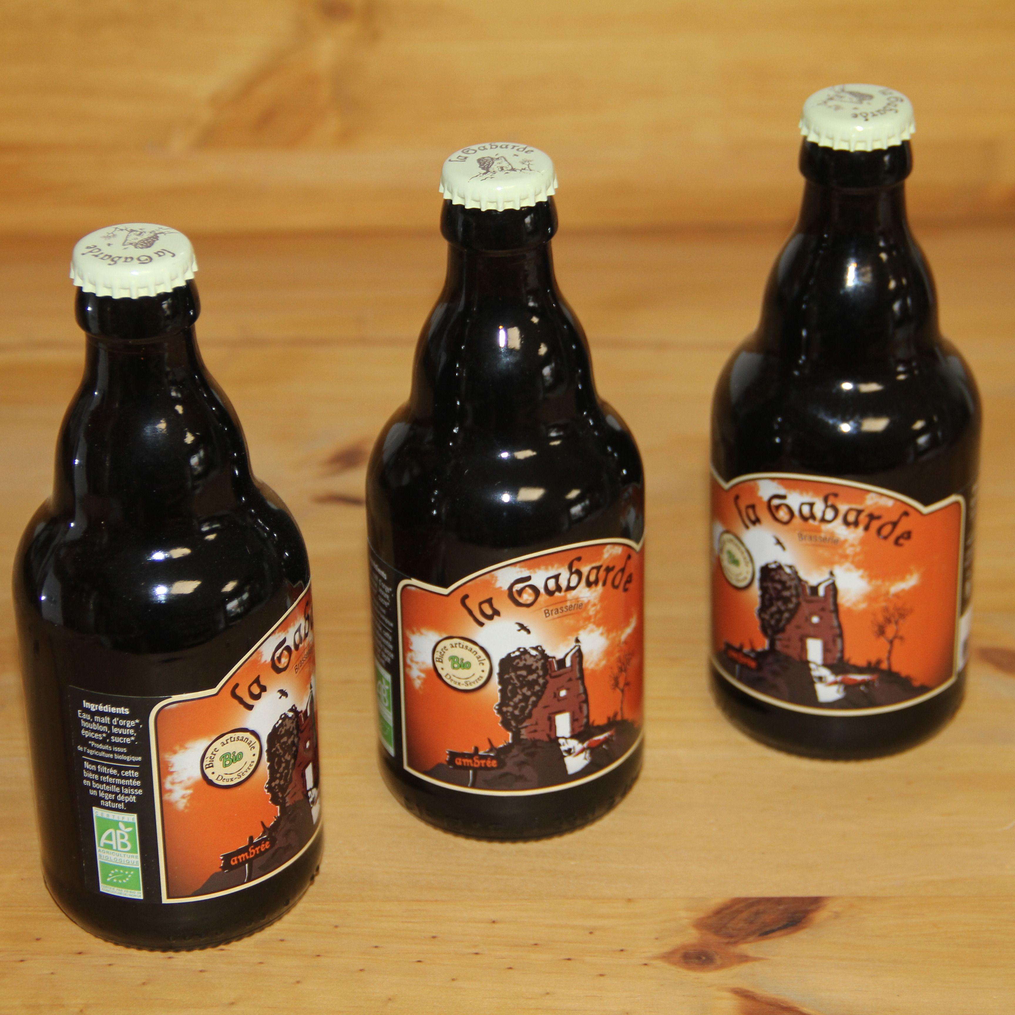 Bière La Gabarde ambrée 33 cl