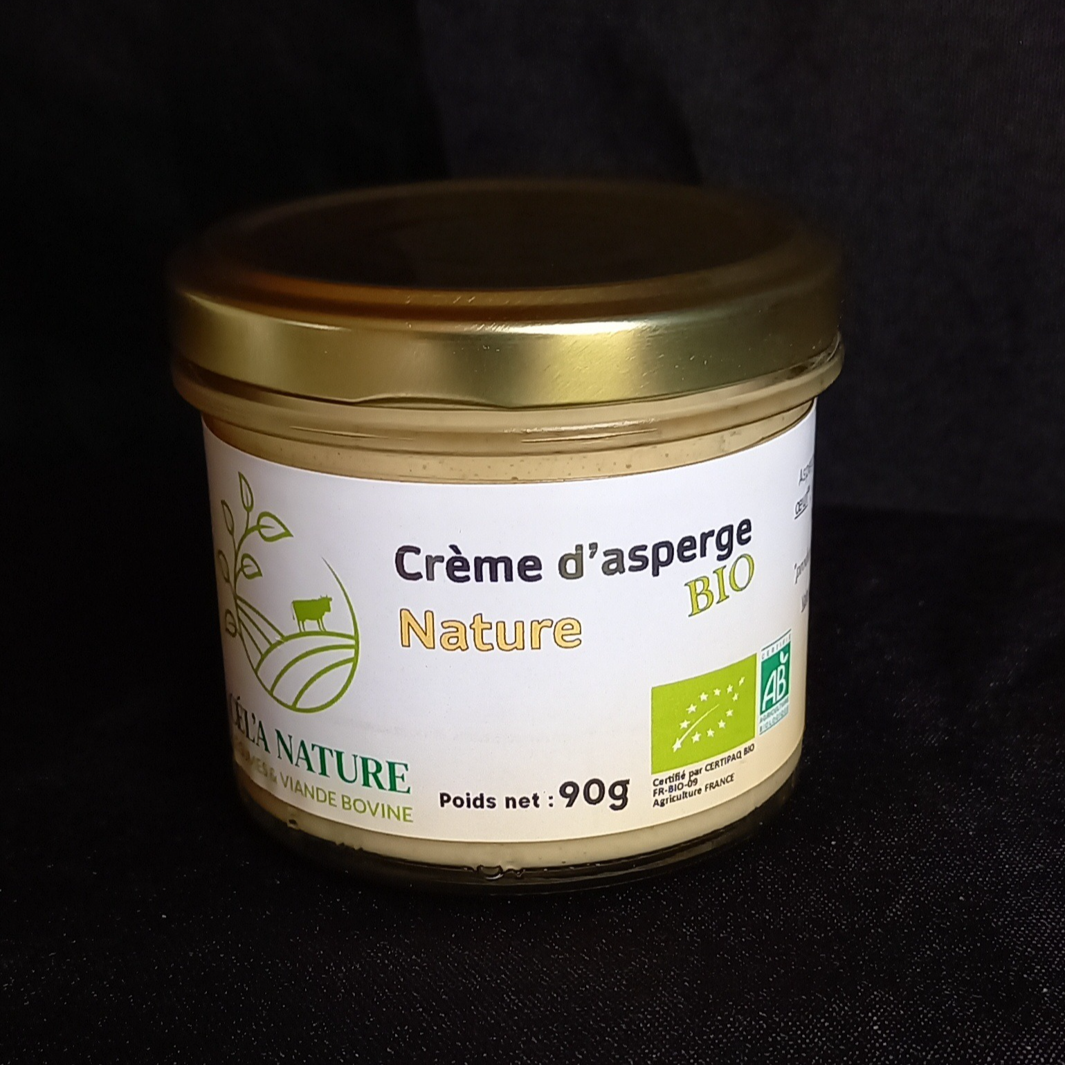 Crème d'asperge Nature - 90g