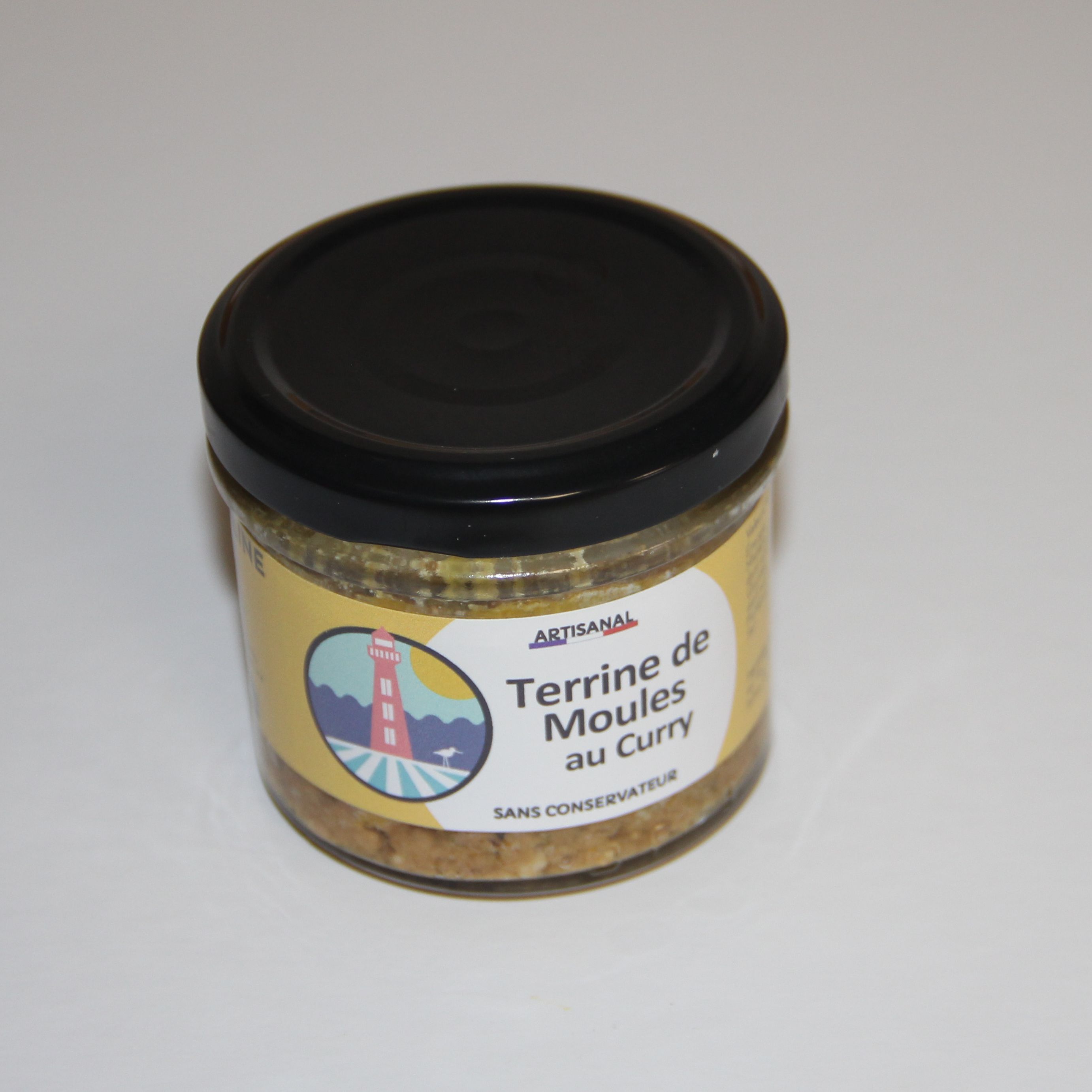 Terrine de moules au curry Terre Saline 90 g