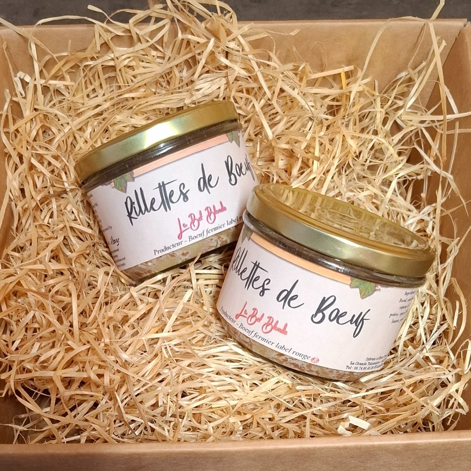 Rillettes de boeuf - 180g
