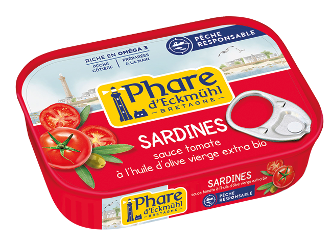 Sardines à la sauce tomate - 135g