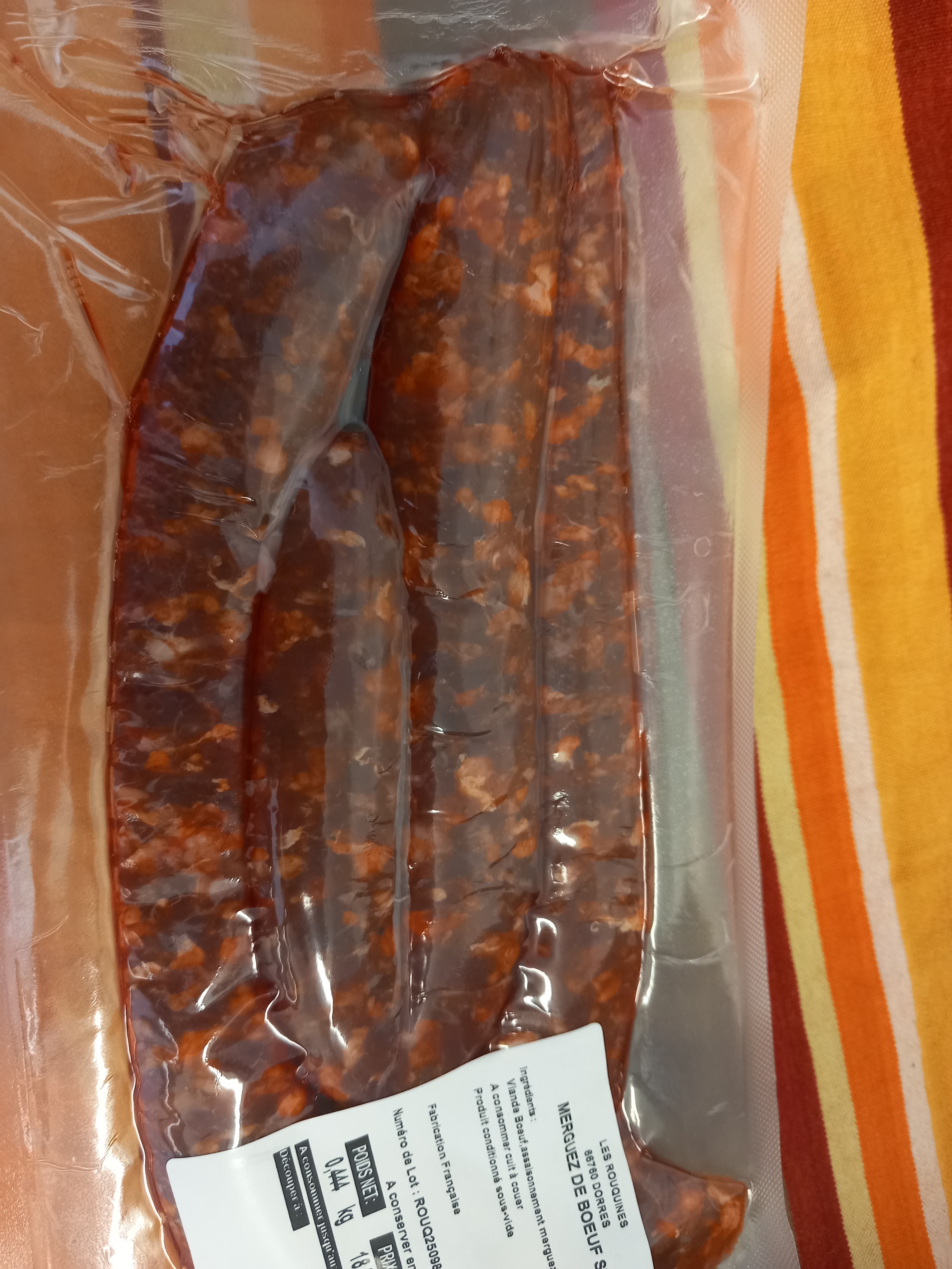 Merguez 🏠par 4 - 650g