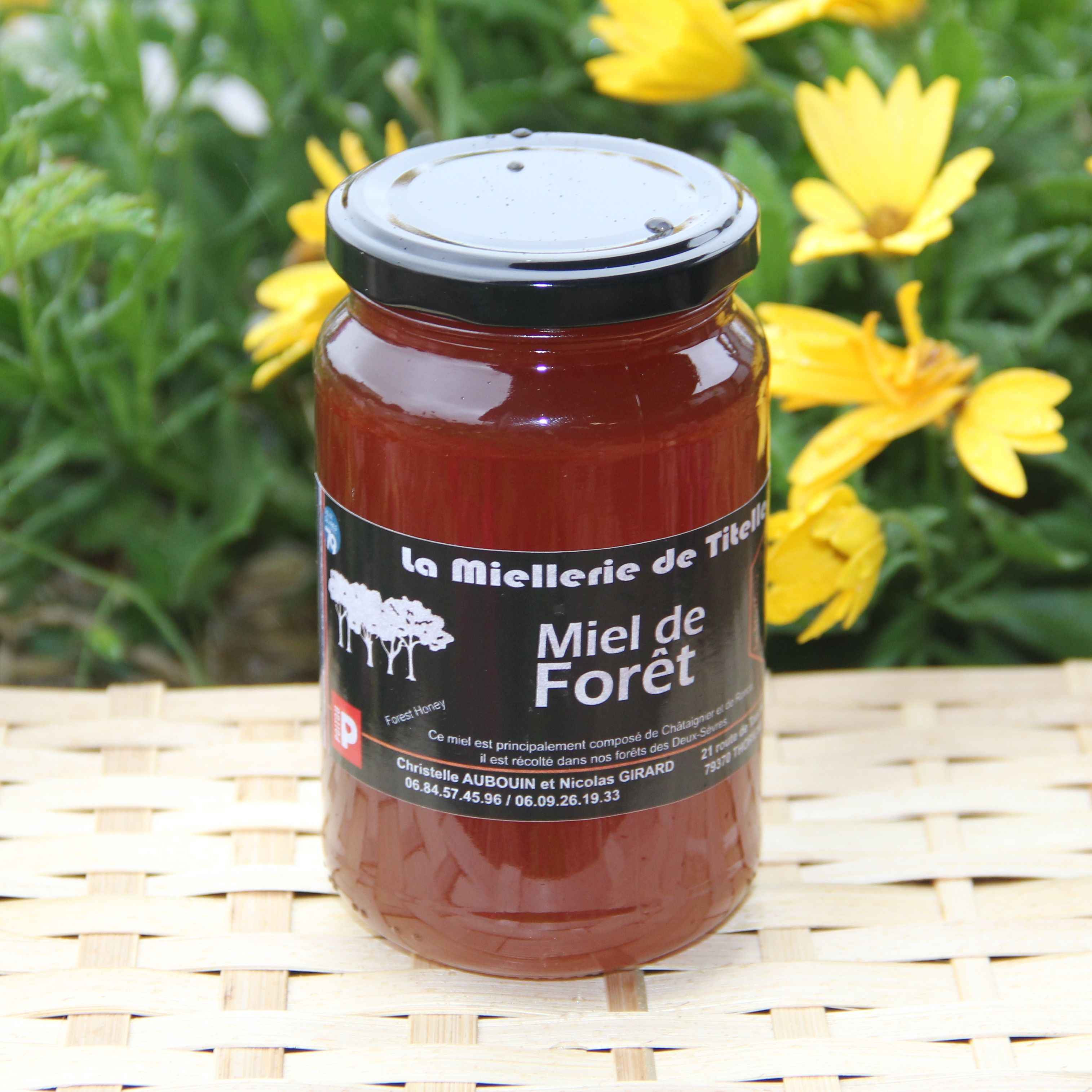 Miel de Forêt La Miellerie de Titelle 500 g
