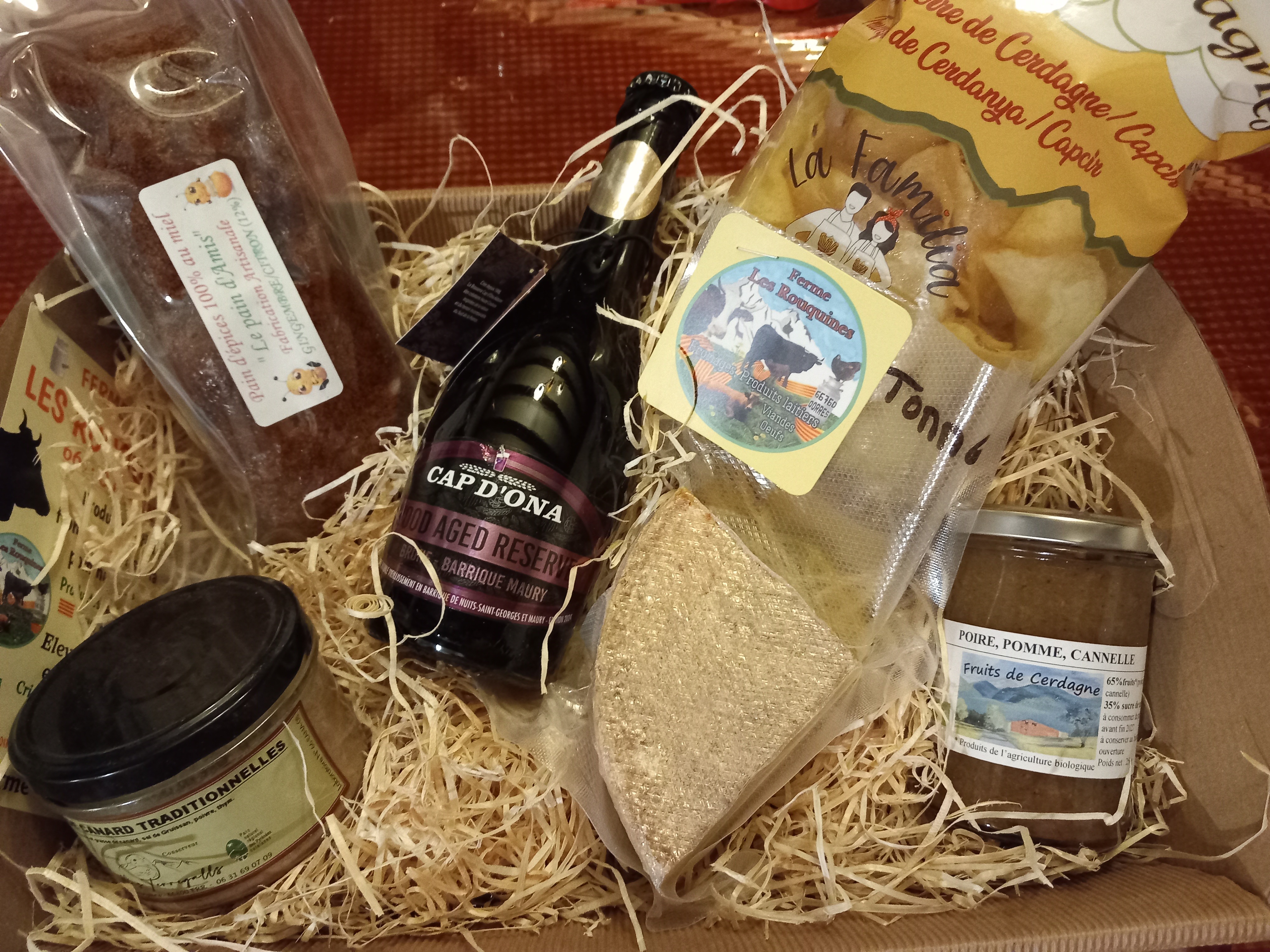 Panier Garni de produits fermiers n1