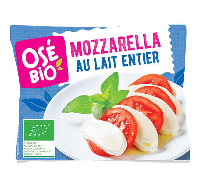 Mozzarella boule au lait pasteurisé - 100g