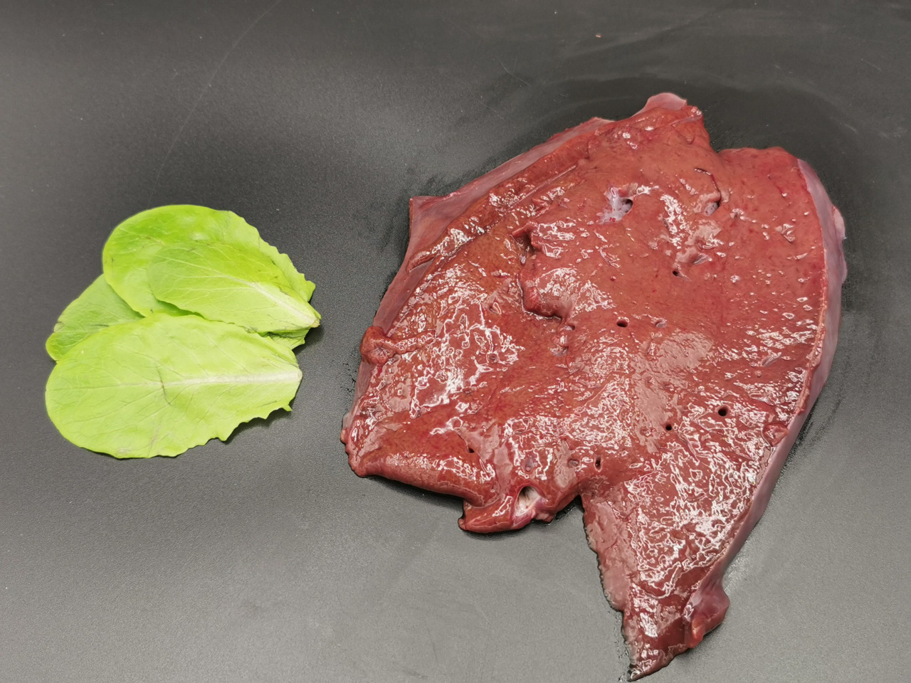foie de boeuf X 2 tranches - 0,35kg