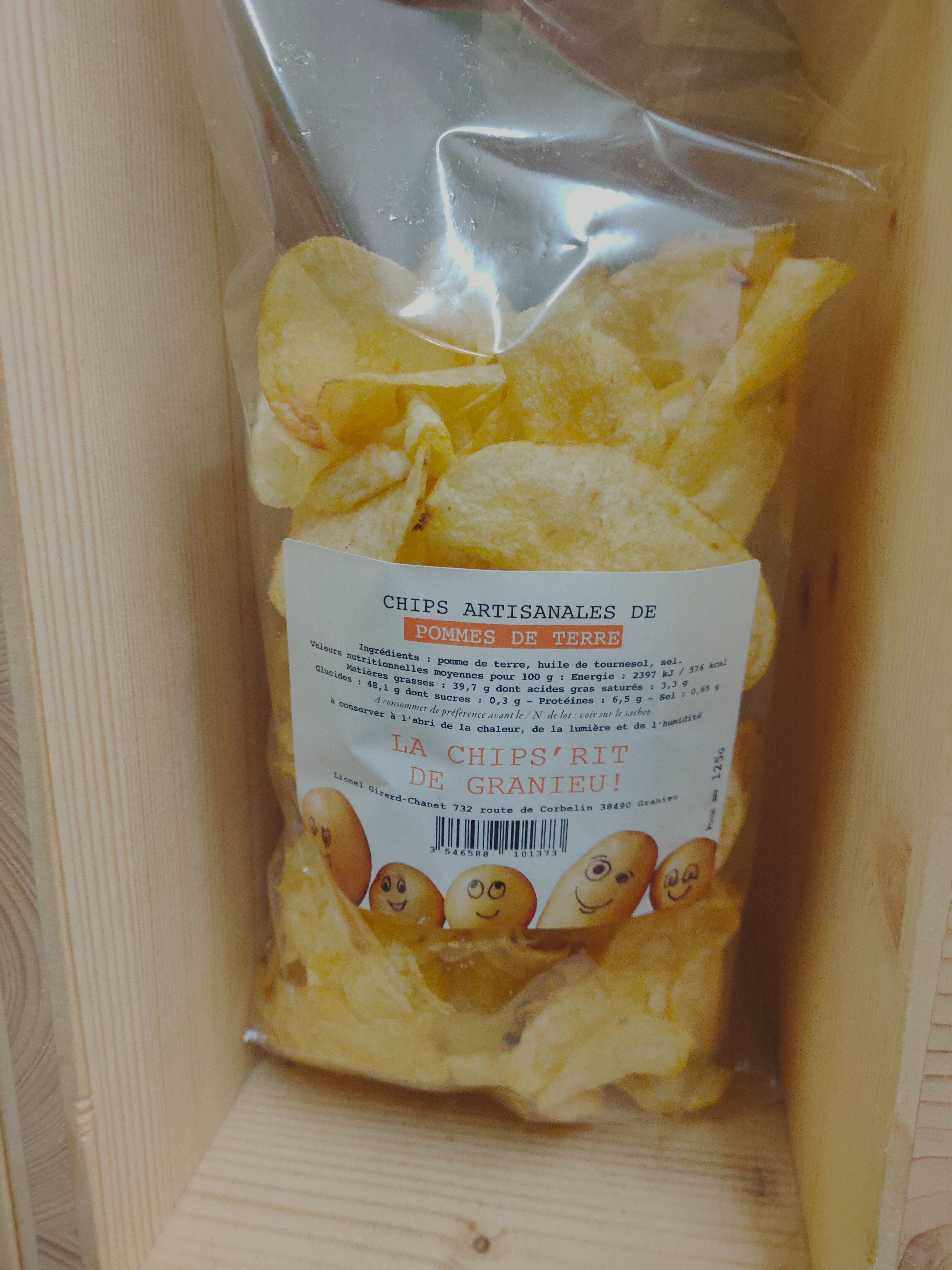 Chips Artisanales 125g