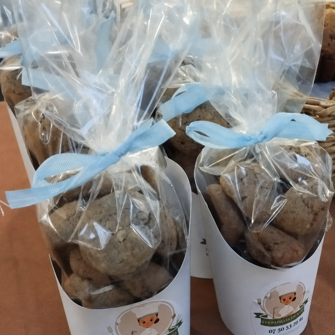 MINI COOKIES SARRASIN CHOCOLAT NOISETTES