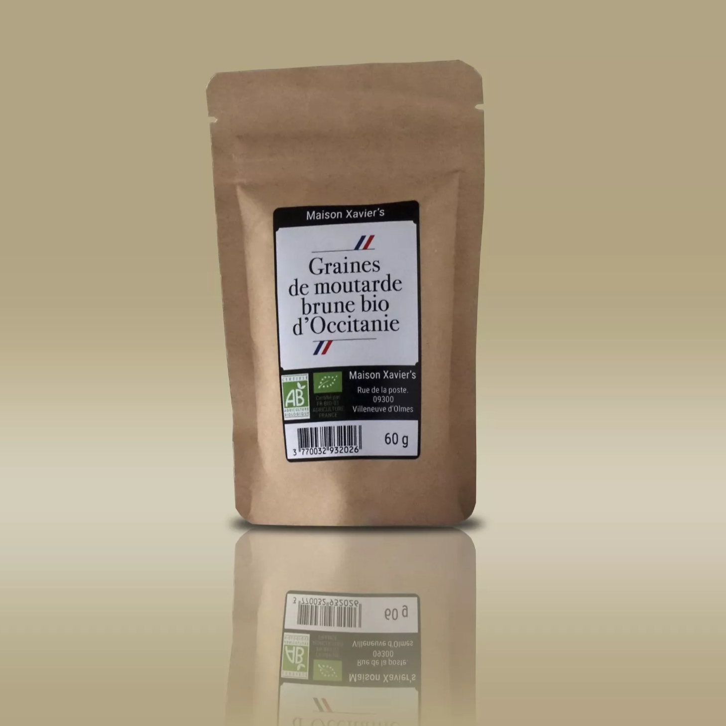 Graines Moutarde brune bio (60g) - 65g