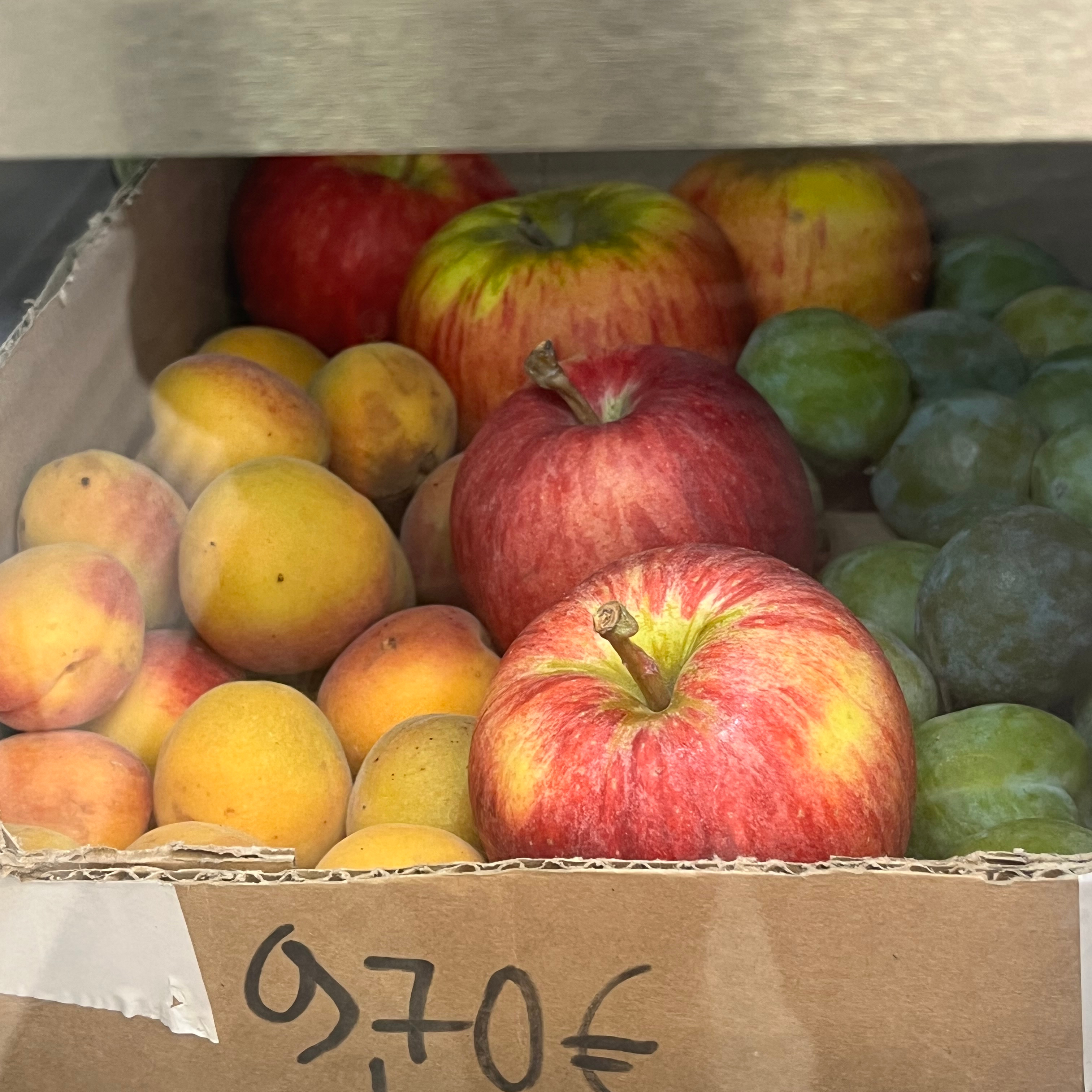 Panier de fruits de saison