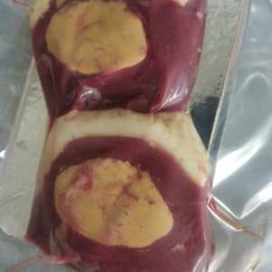 4 Médaillons de magret au foie gras - 0,28kg