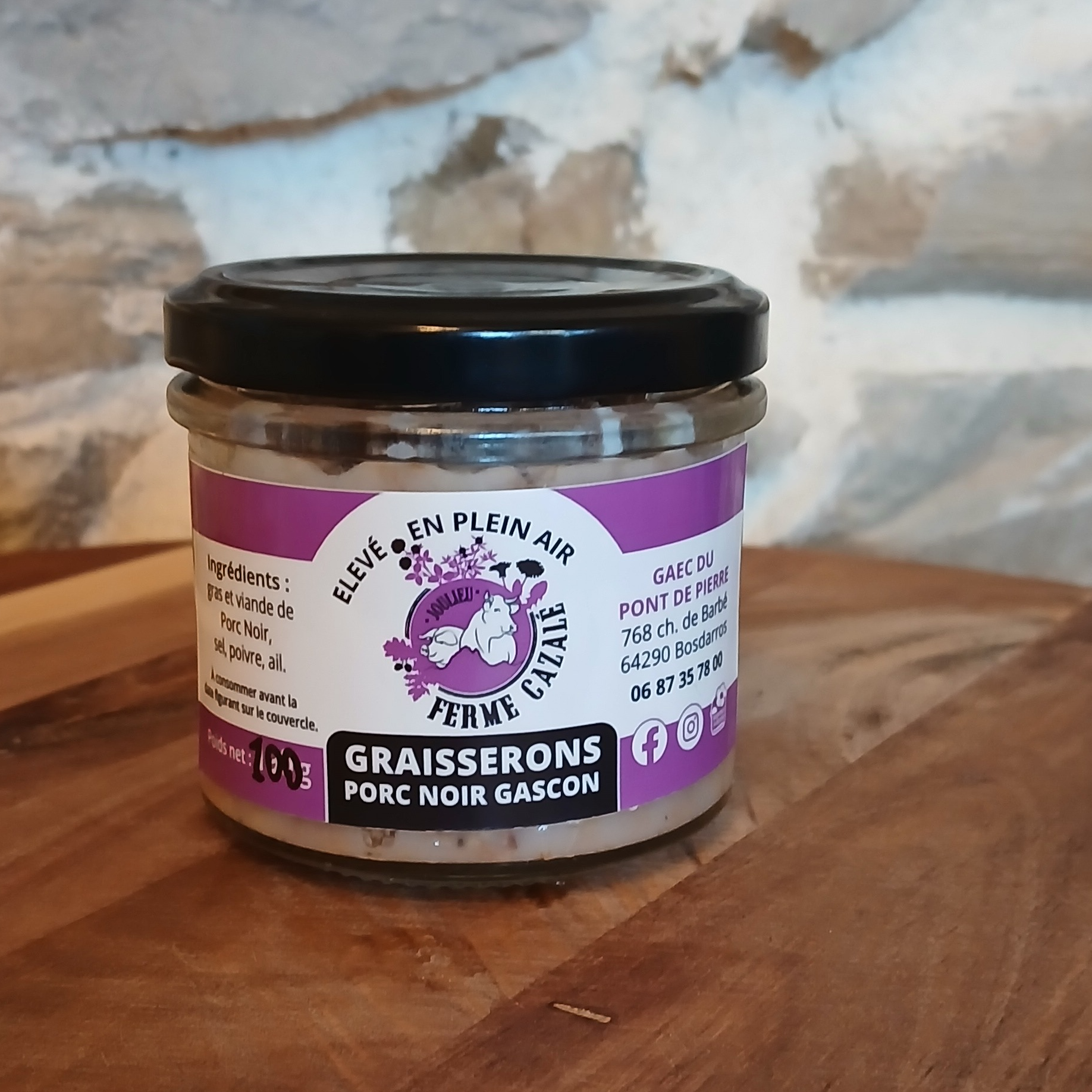Graisserons de porc Gascon (100g)