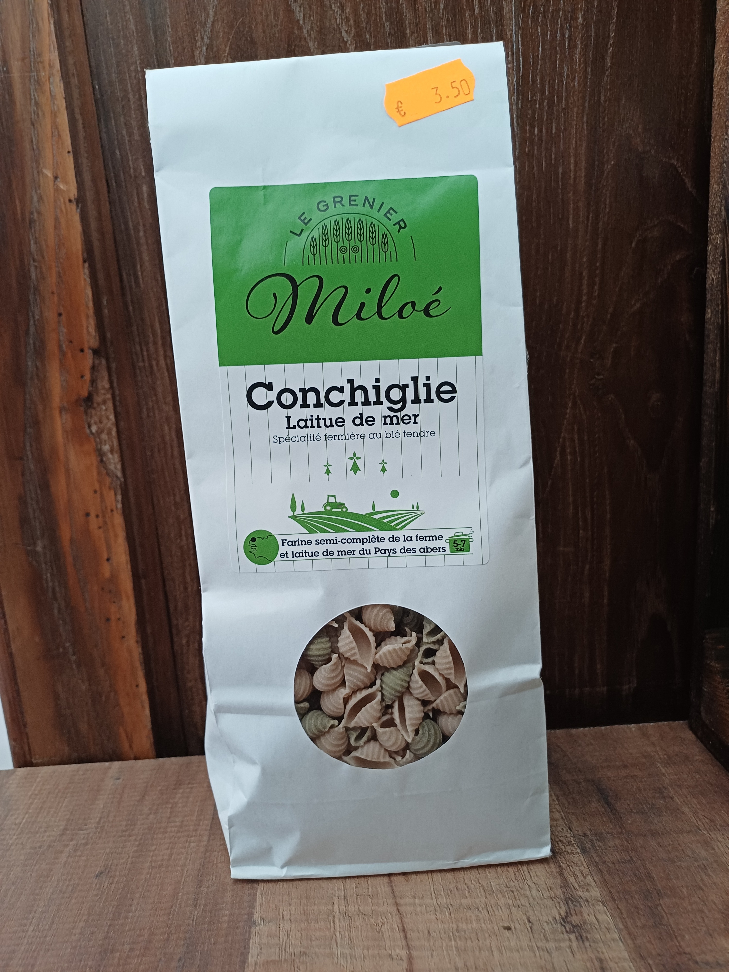 Conchiglie à la laitue de mer 250g