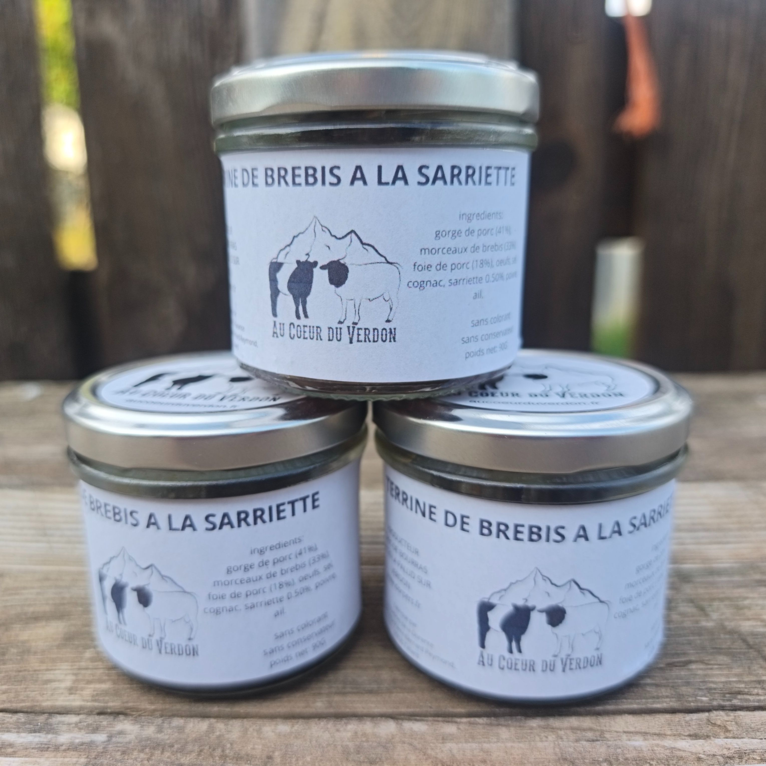 terrine de brebis a la sarriette - 90g