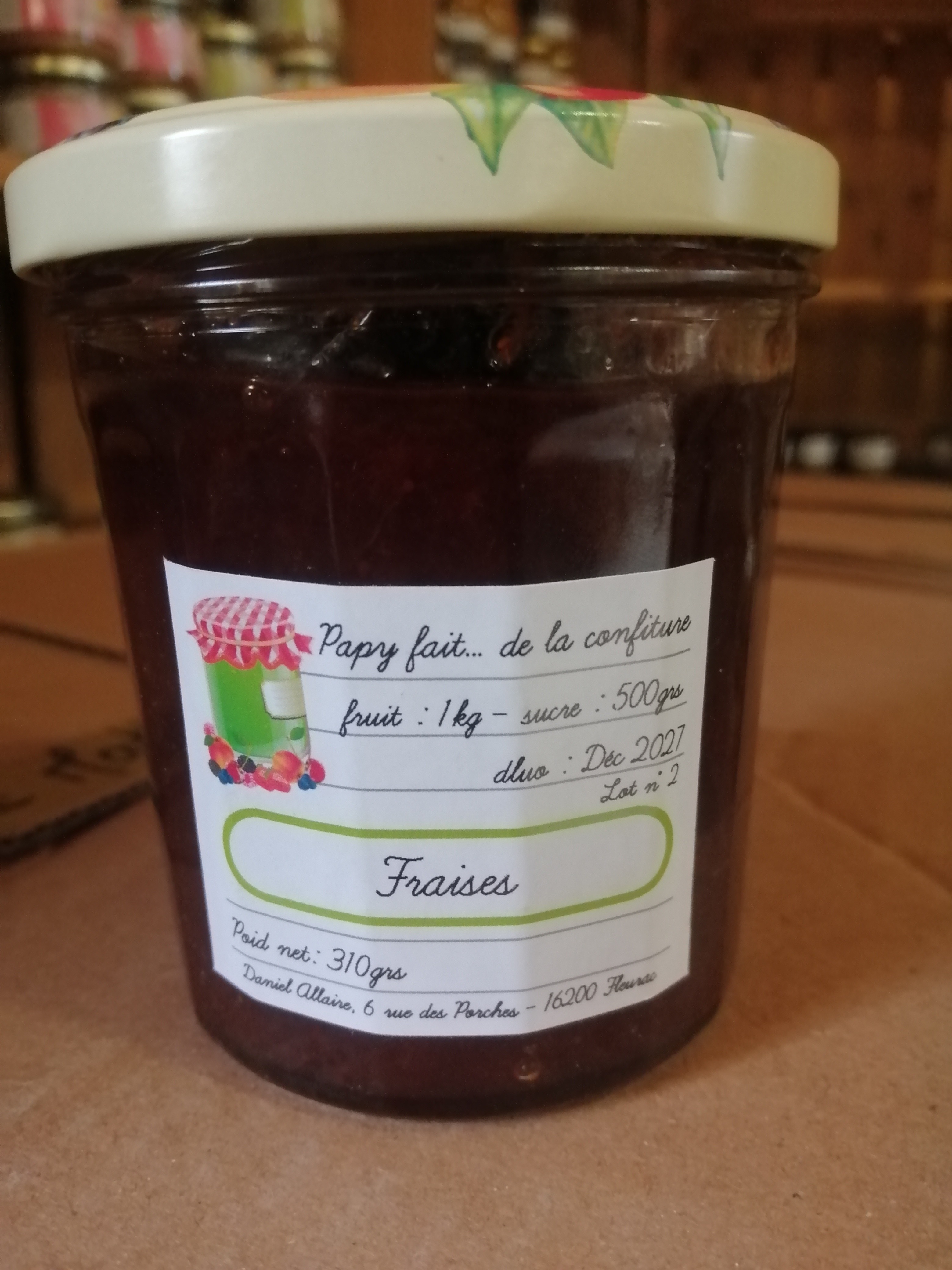 Confiture Fraise