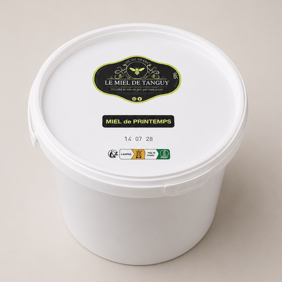 Seau de  miel de Printemps - 3kg
