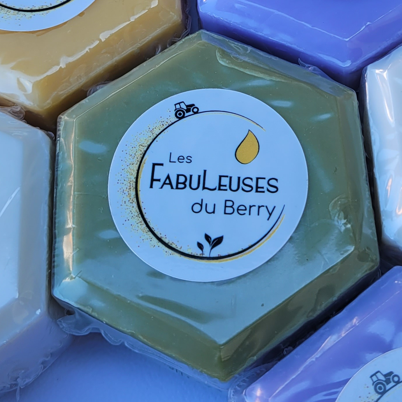 Savon au Miel Olive-Eglantine (vert) - 100g