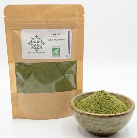 L'Ortie en Poudre BIO – Poudre de Sommités (30 g) - 30g