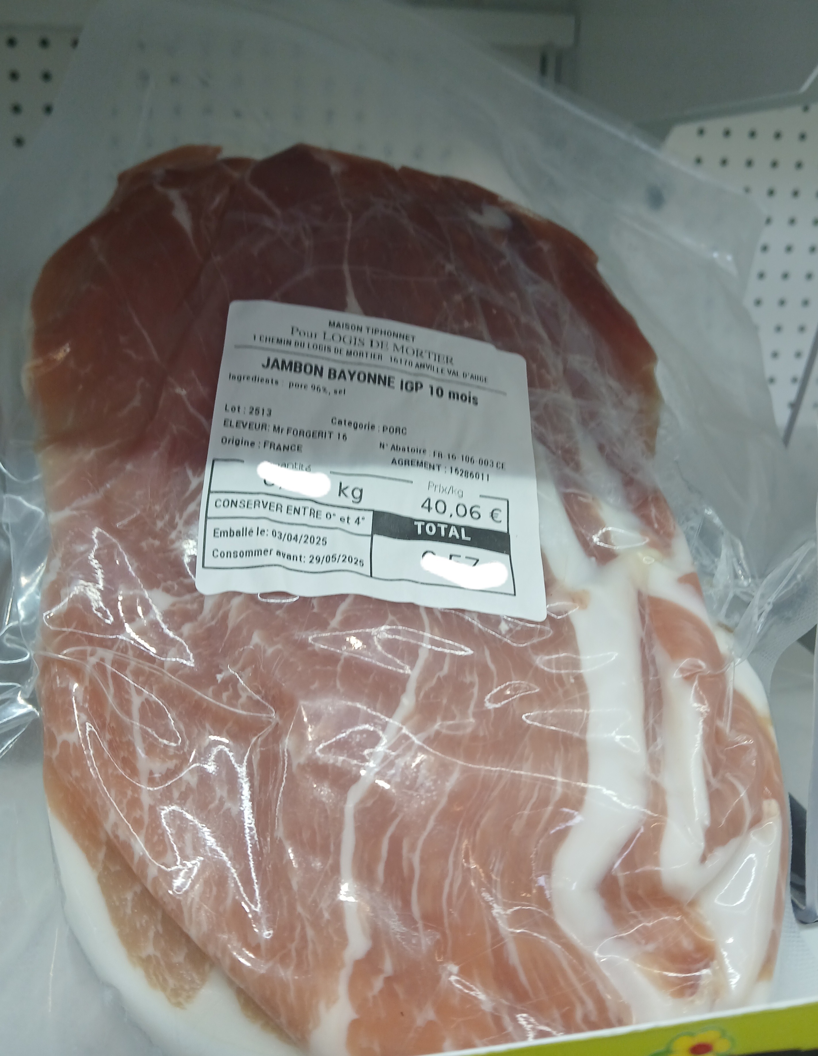 Jambon De Bayonne - 150g