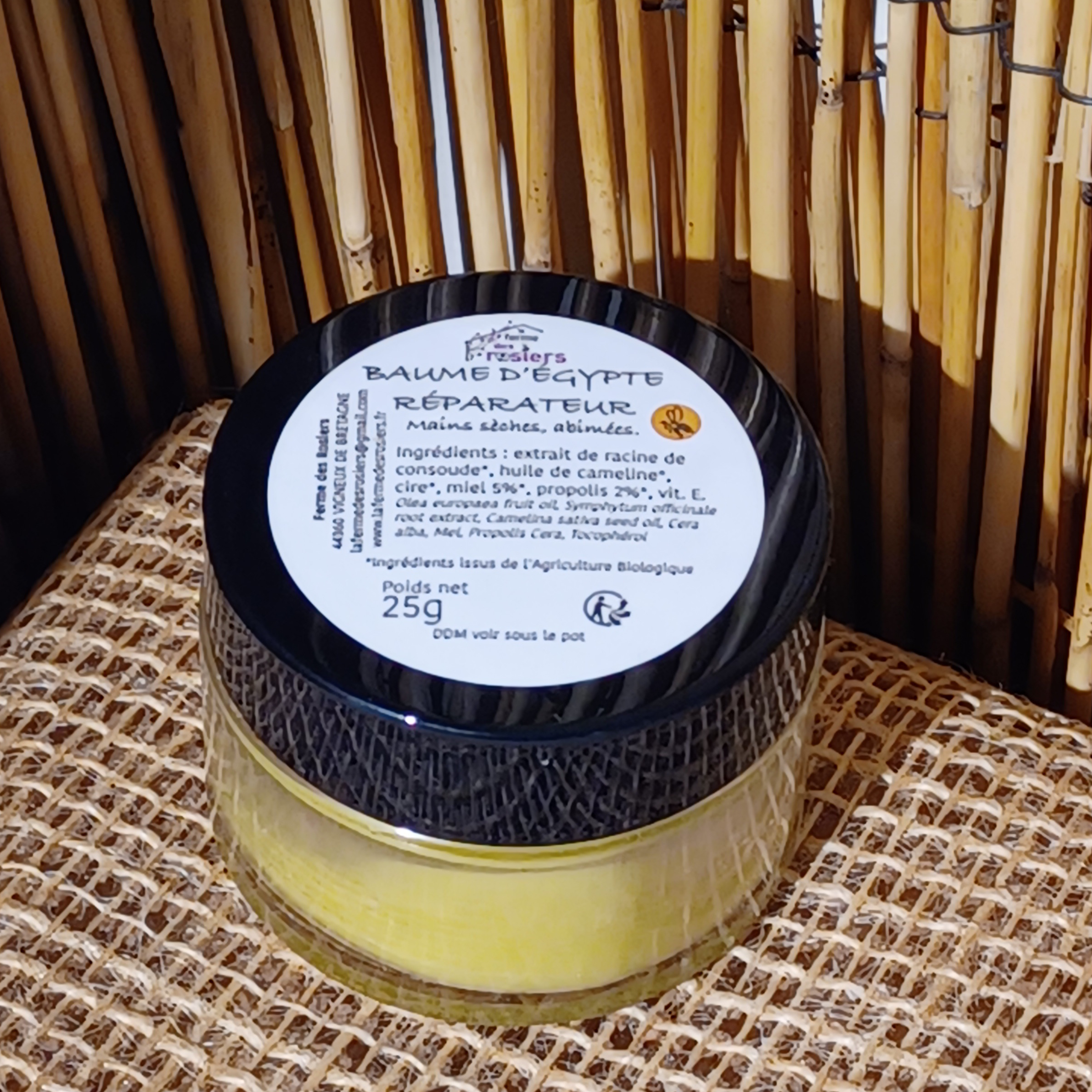 Baume d'Egypte Réparateur au Miel - 25g