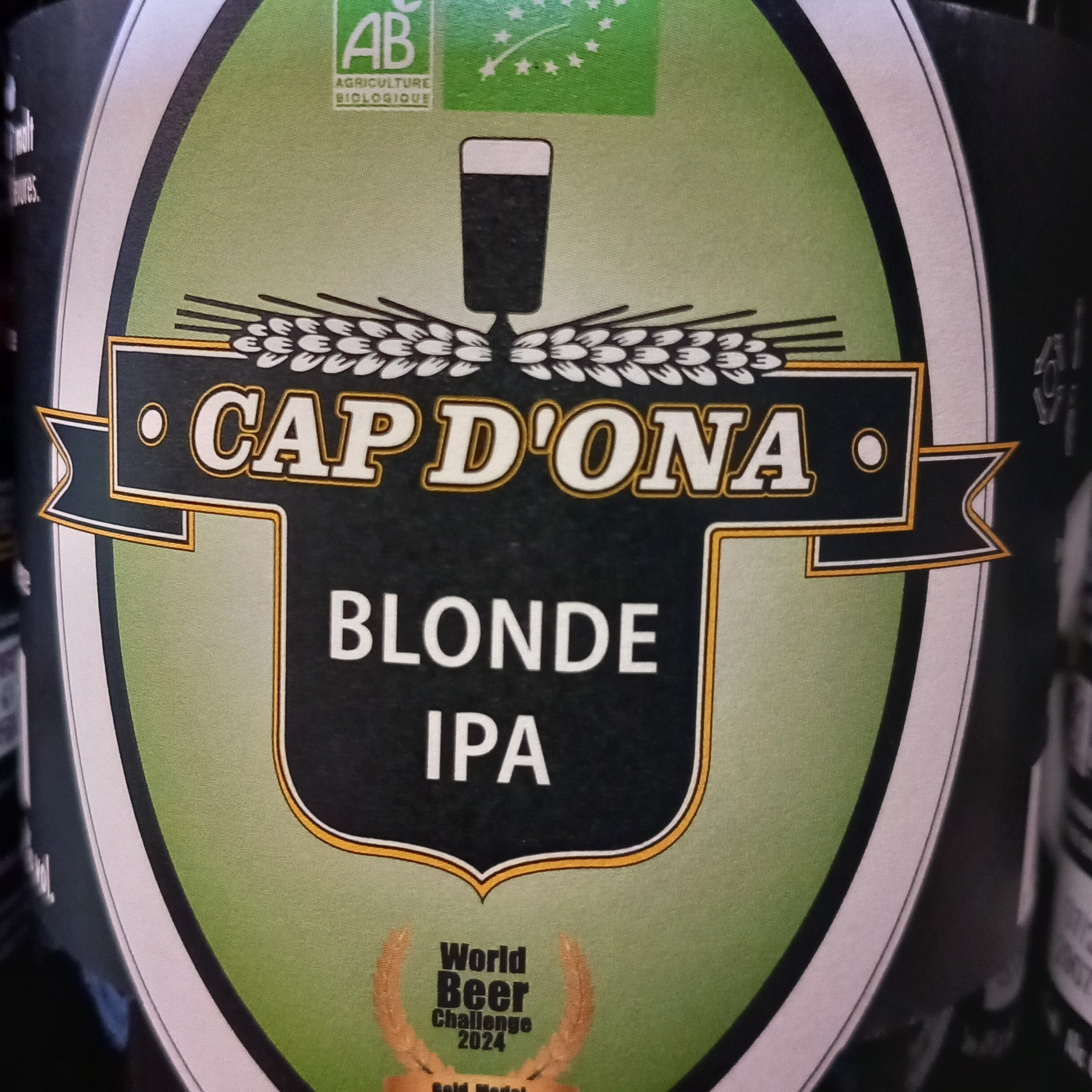 Bière blonde I.P.A.