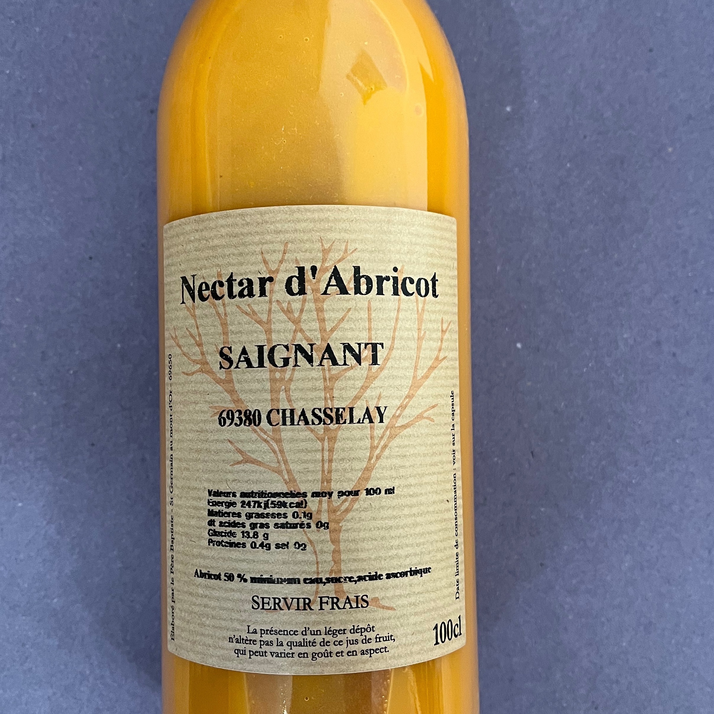 Nectar d'abricot - 1l