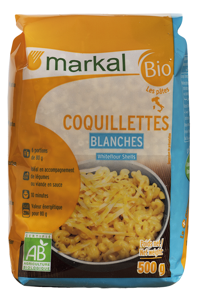 Coquillettes blanches - 500g