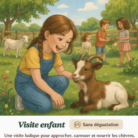 Visite enfant SANS dégustation