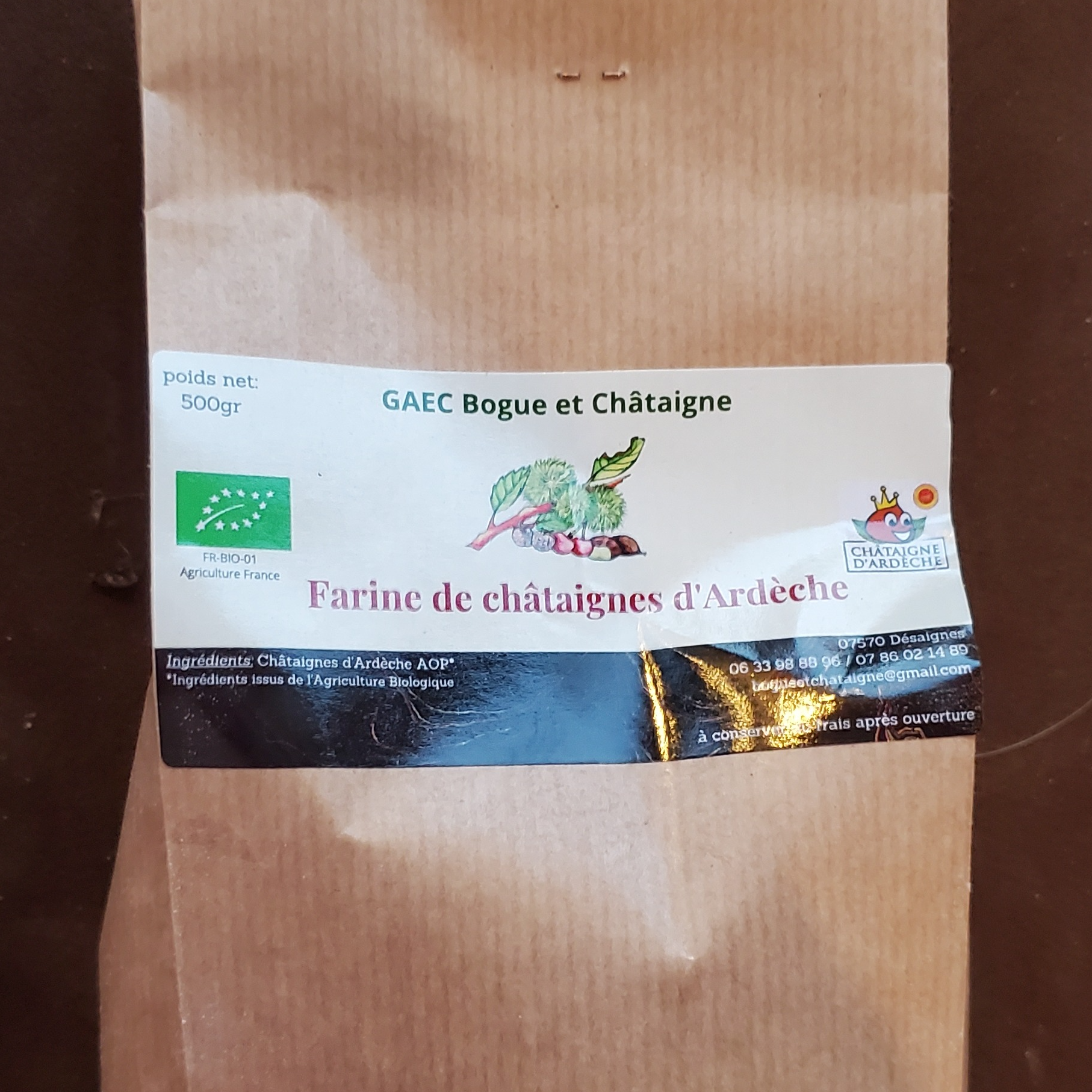 Farine De Chataigne - 500g
