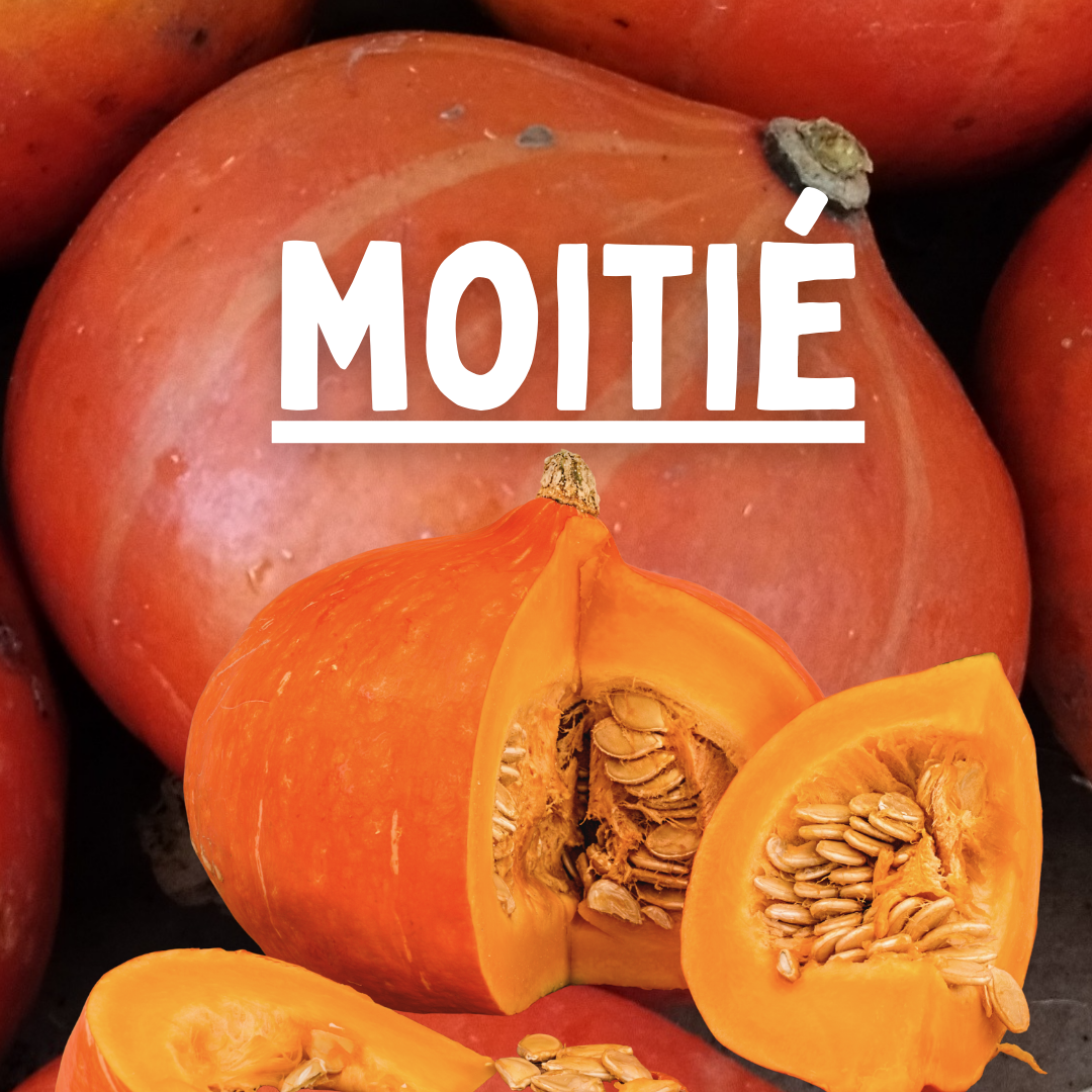Courge Potimarron (moitié) - 350g