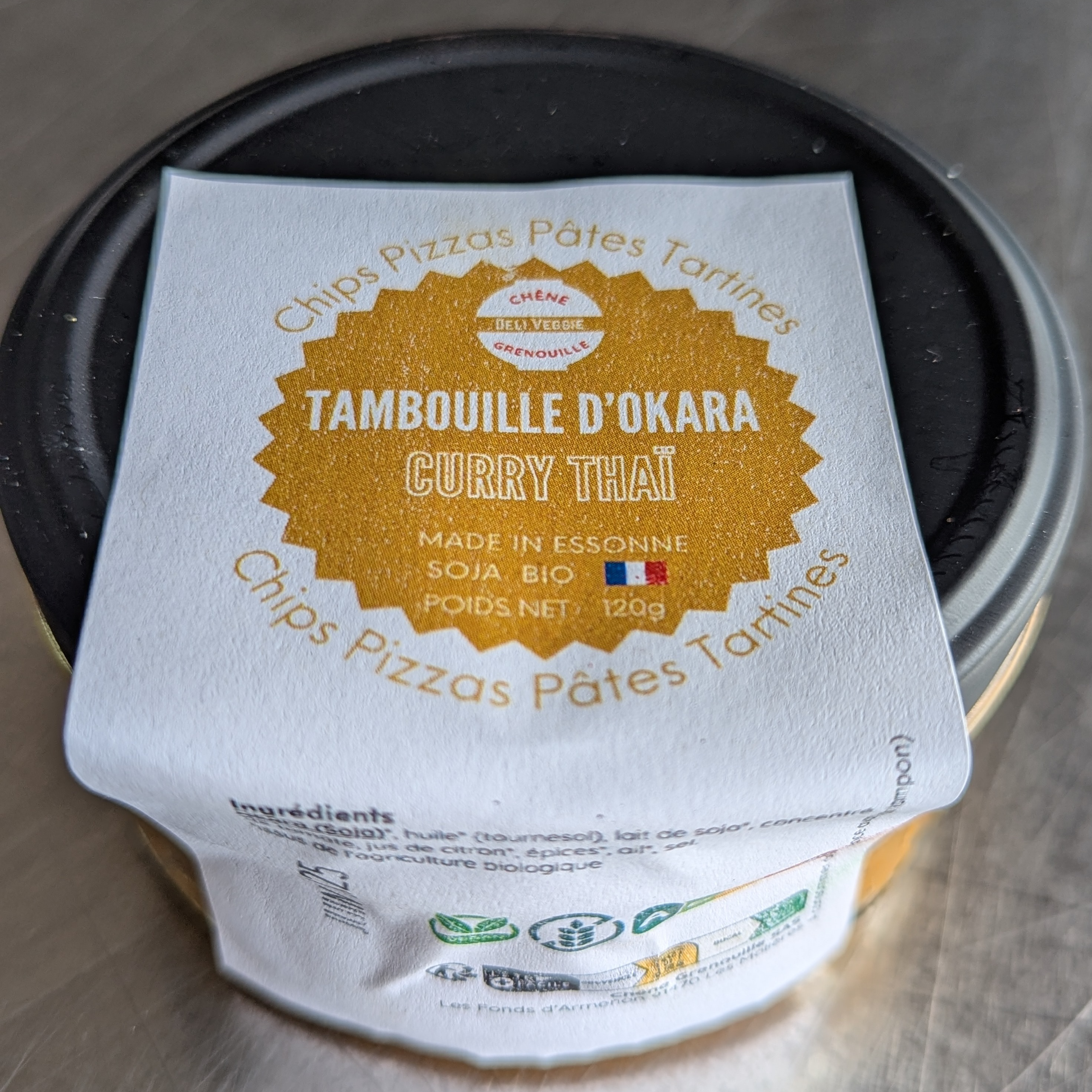 Tambouile d'Okara Au Curry Thaï - 120g