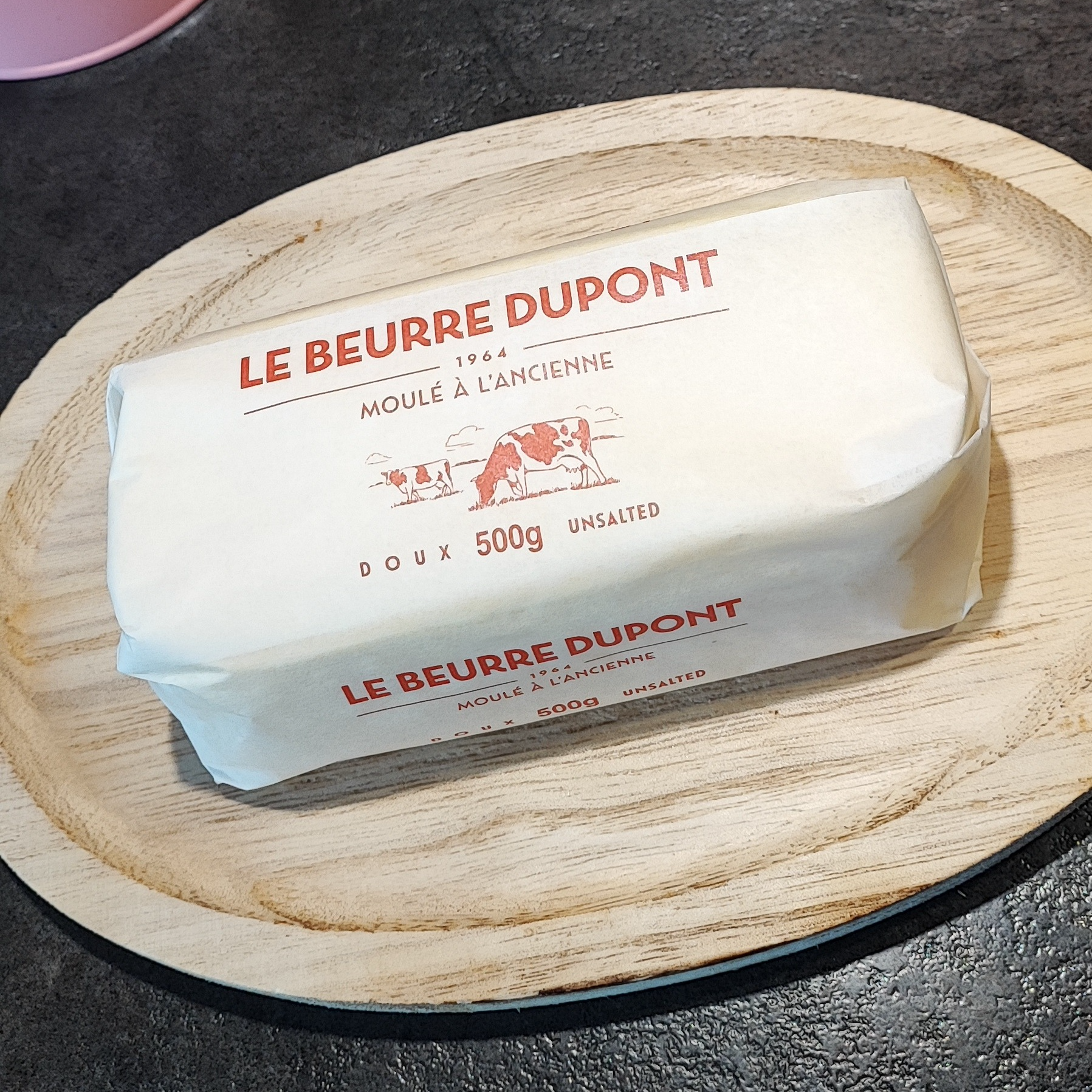 Beurre doux 500g  "La Vache"