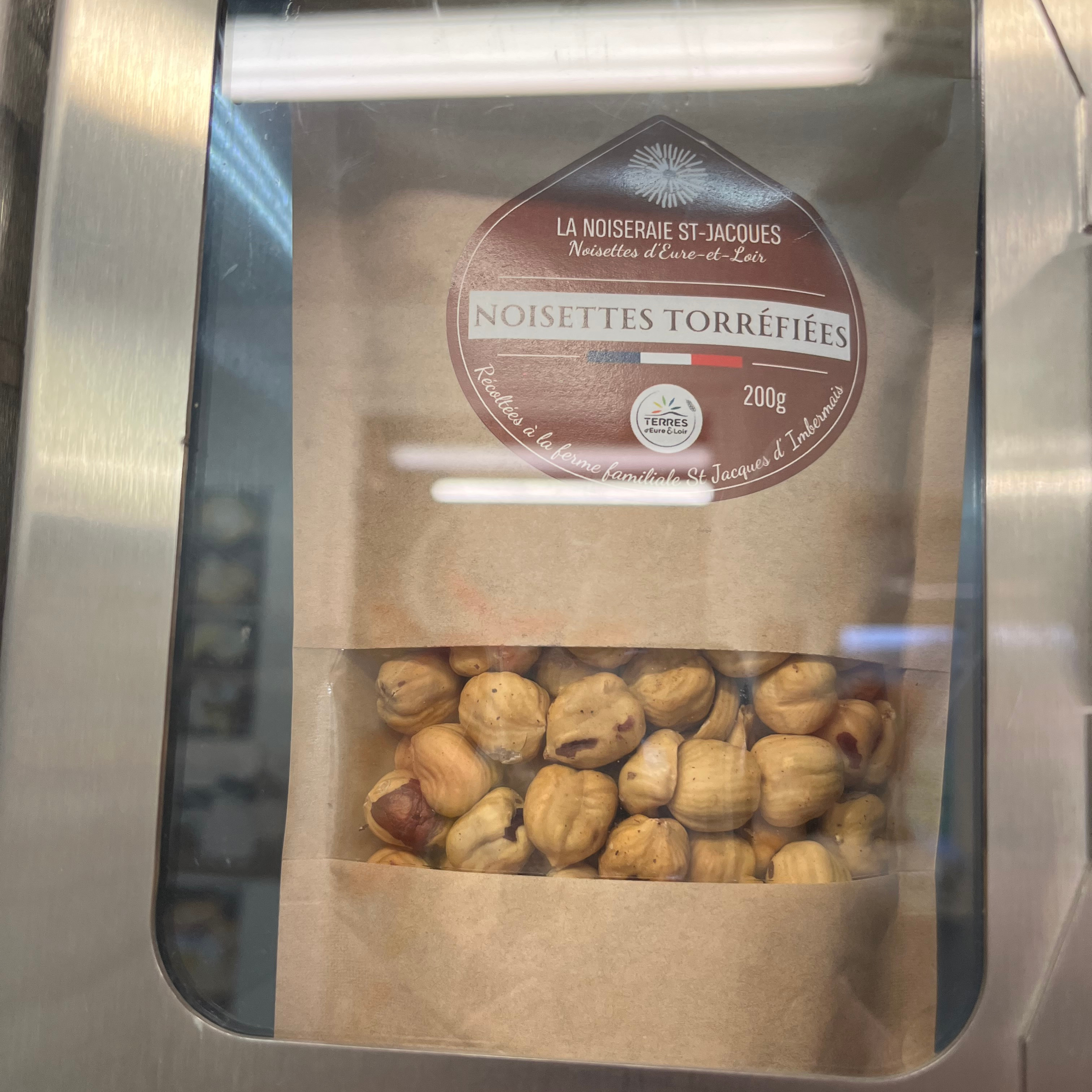 Noisettes Torréfiées La Noiseraie St Jacques - 200g