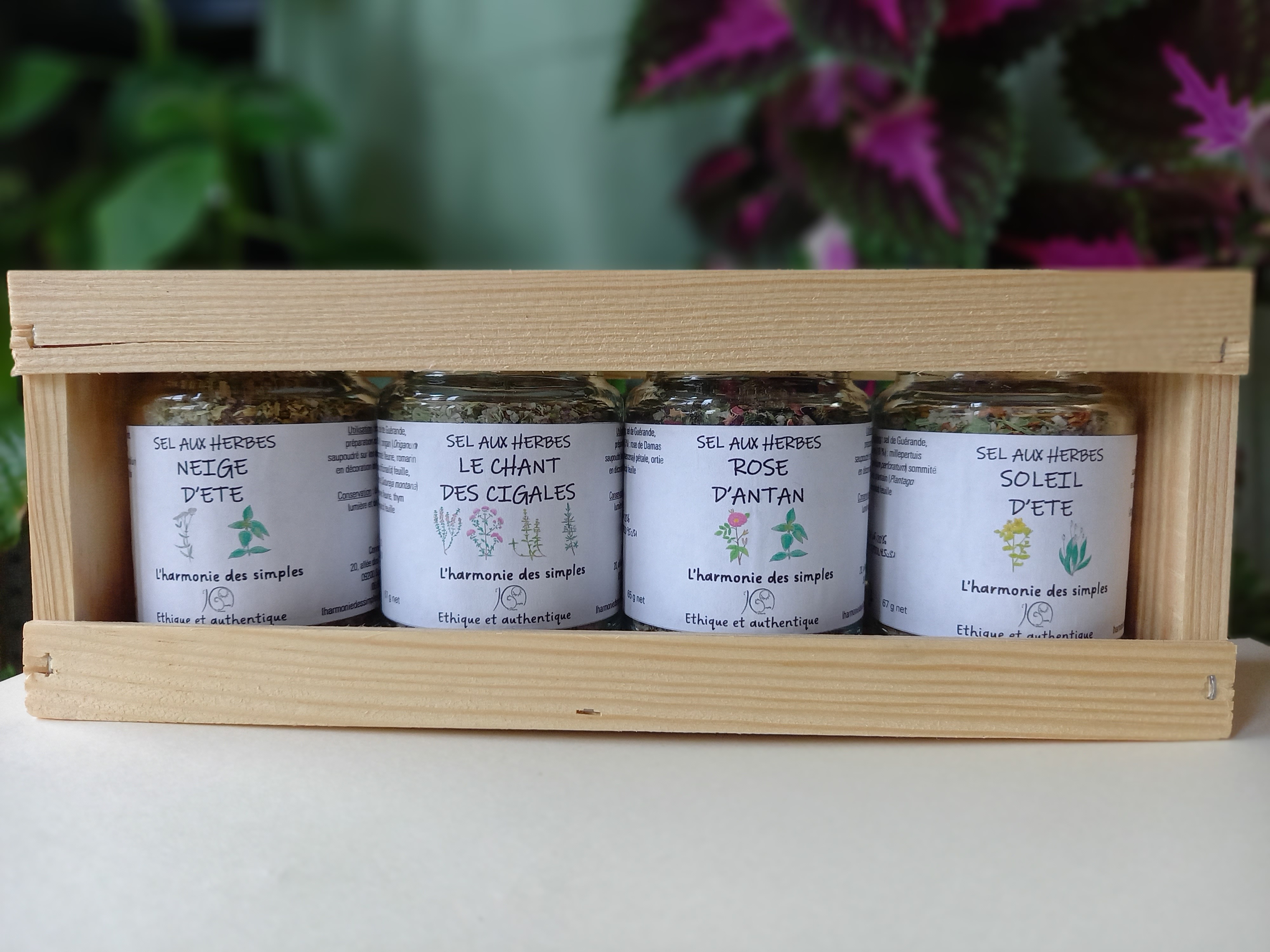 Assortiment 4 sels - 260g