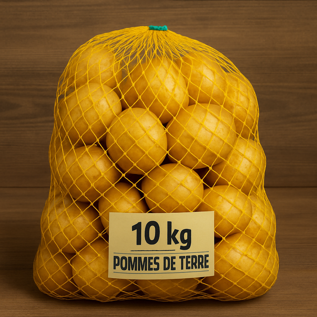 Sac de Pomme de Terre Jaune - 10kg