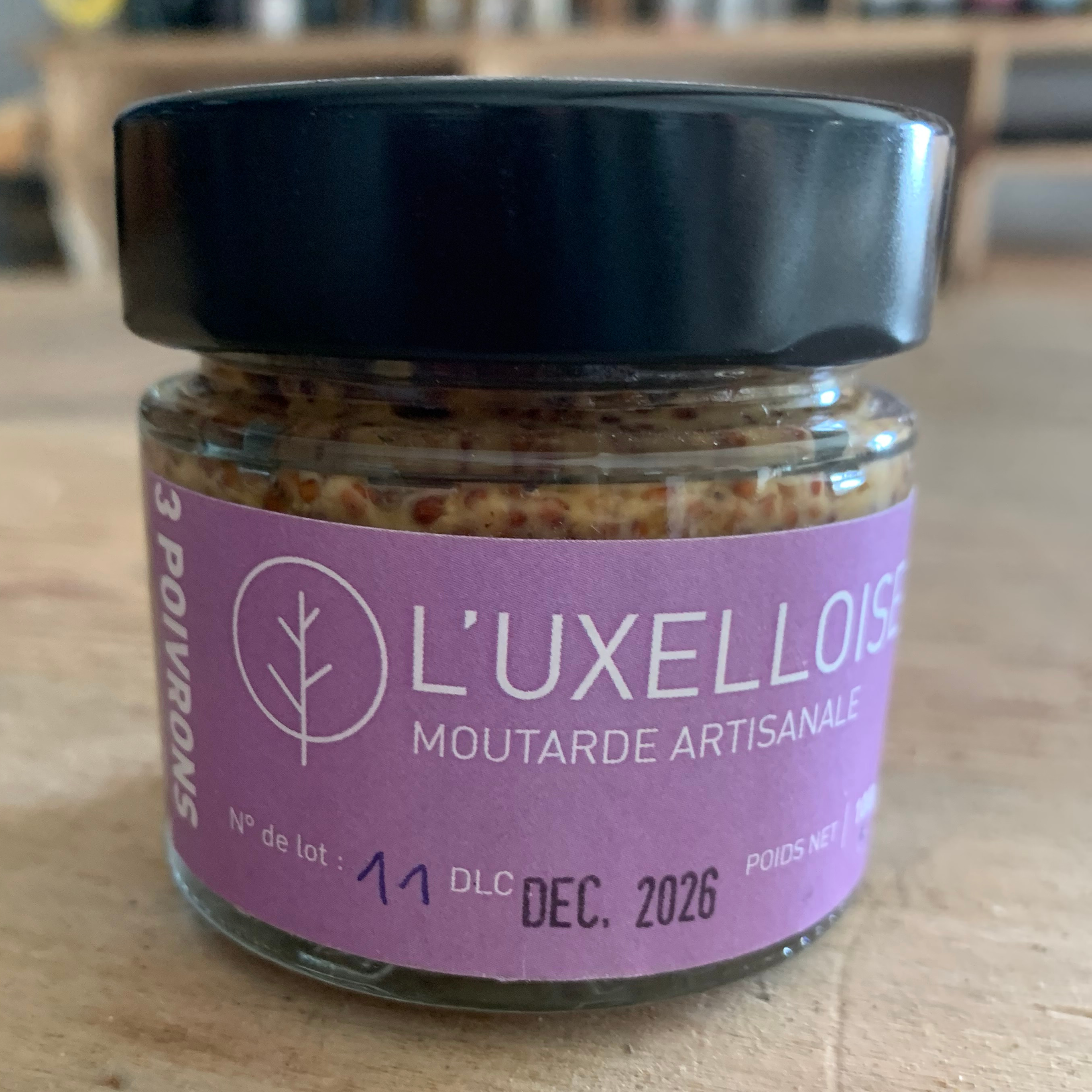 Moutarde 3 POIVRONS 100g