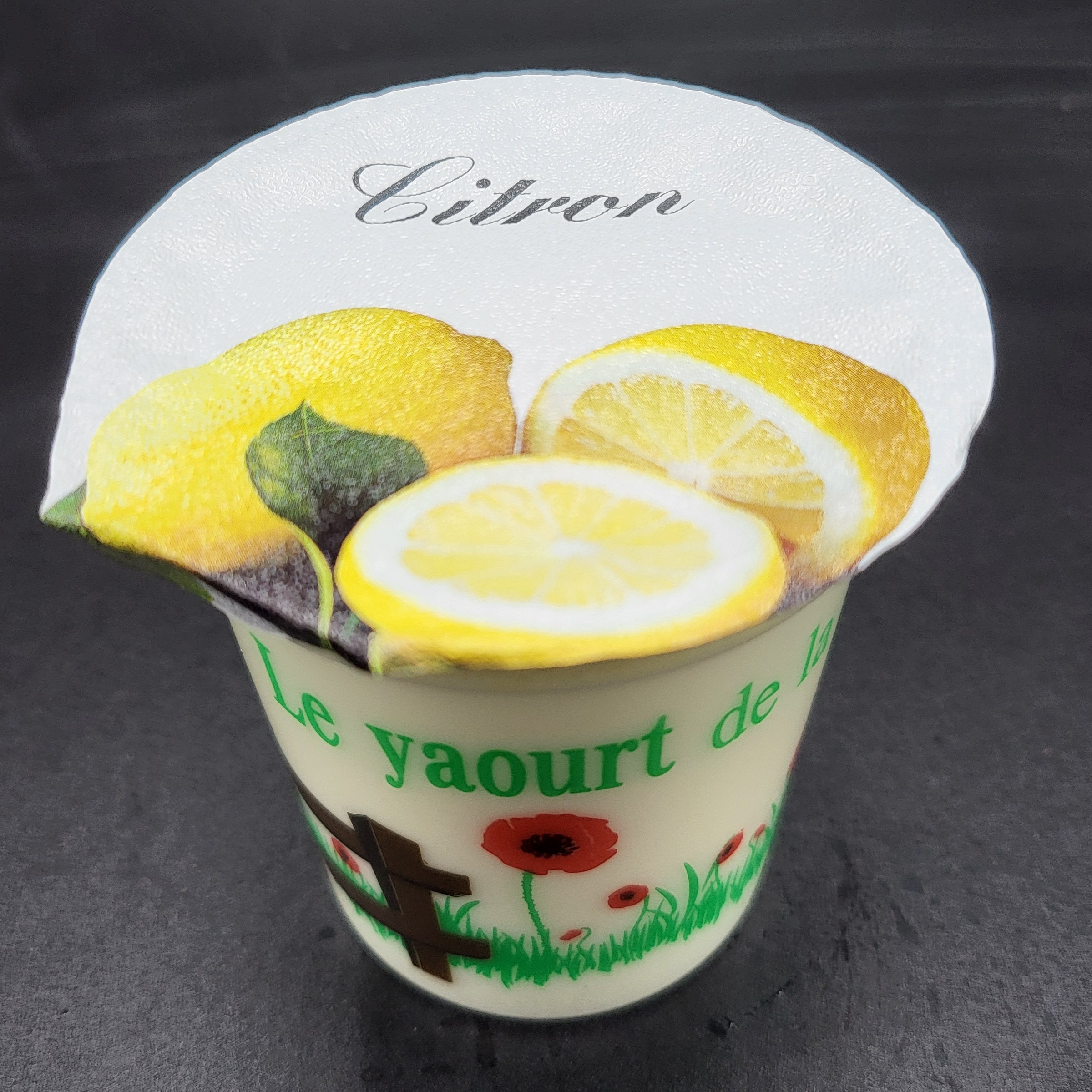 Yaourt aromatisé au citron - 125g