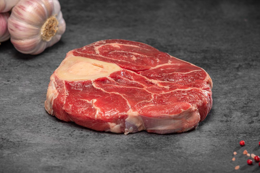 jarret de boeuf avec os (pot au feu ou à braiser) - 1kg