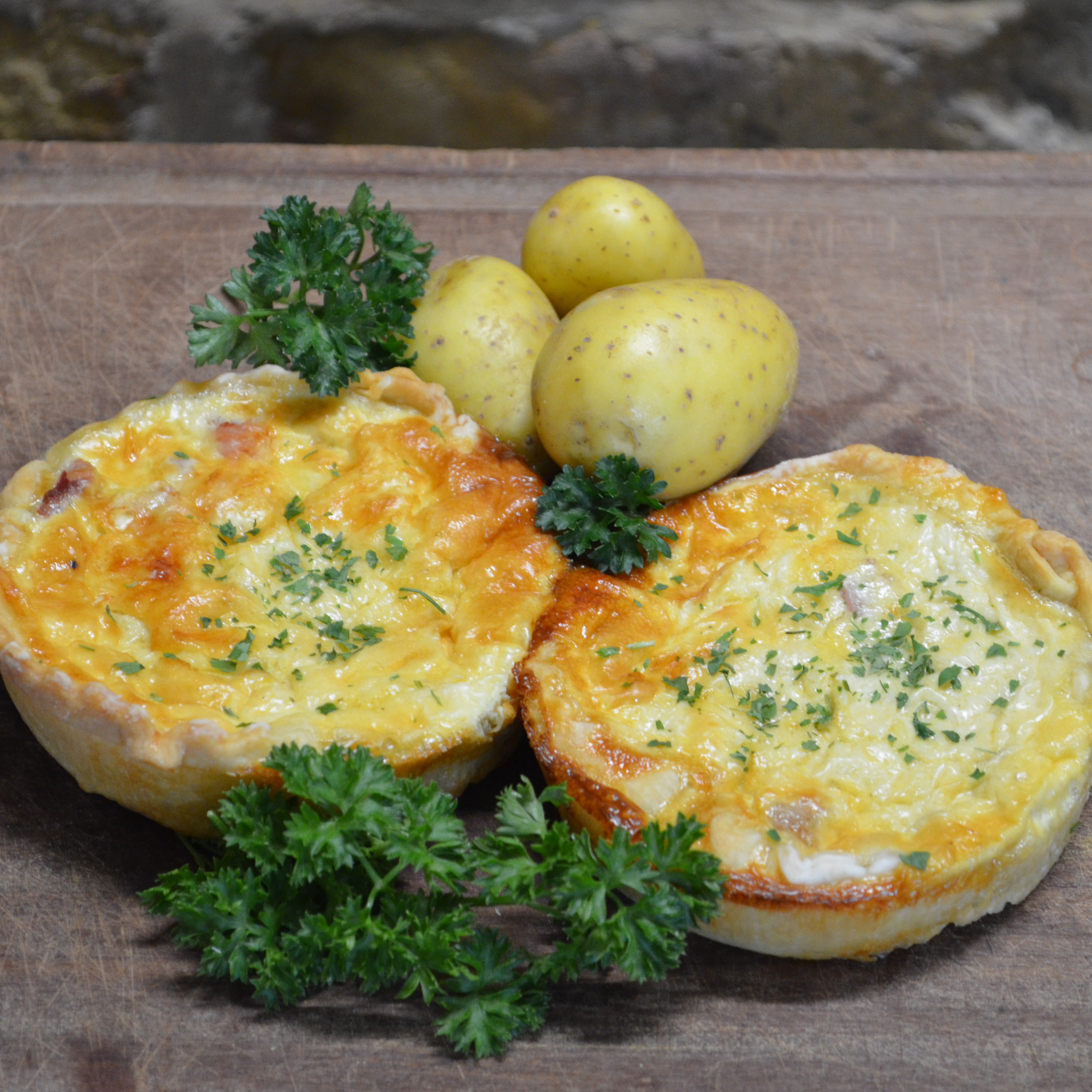 Quiche jambon (Petite) *2 - 0,3kg