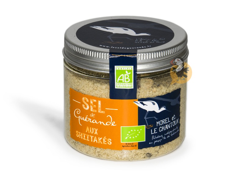 Sel de Guérande IGP aux shiitakés - 150g