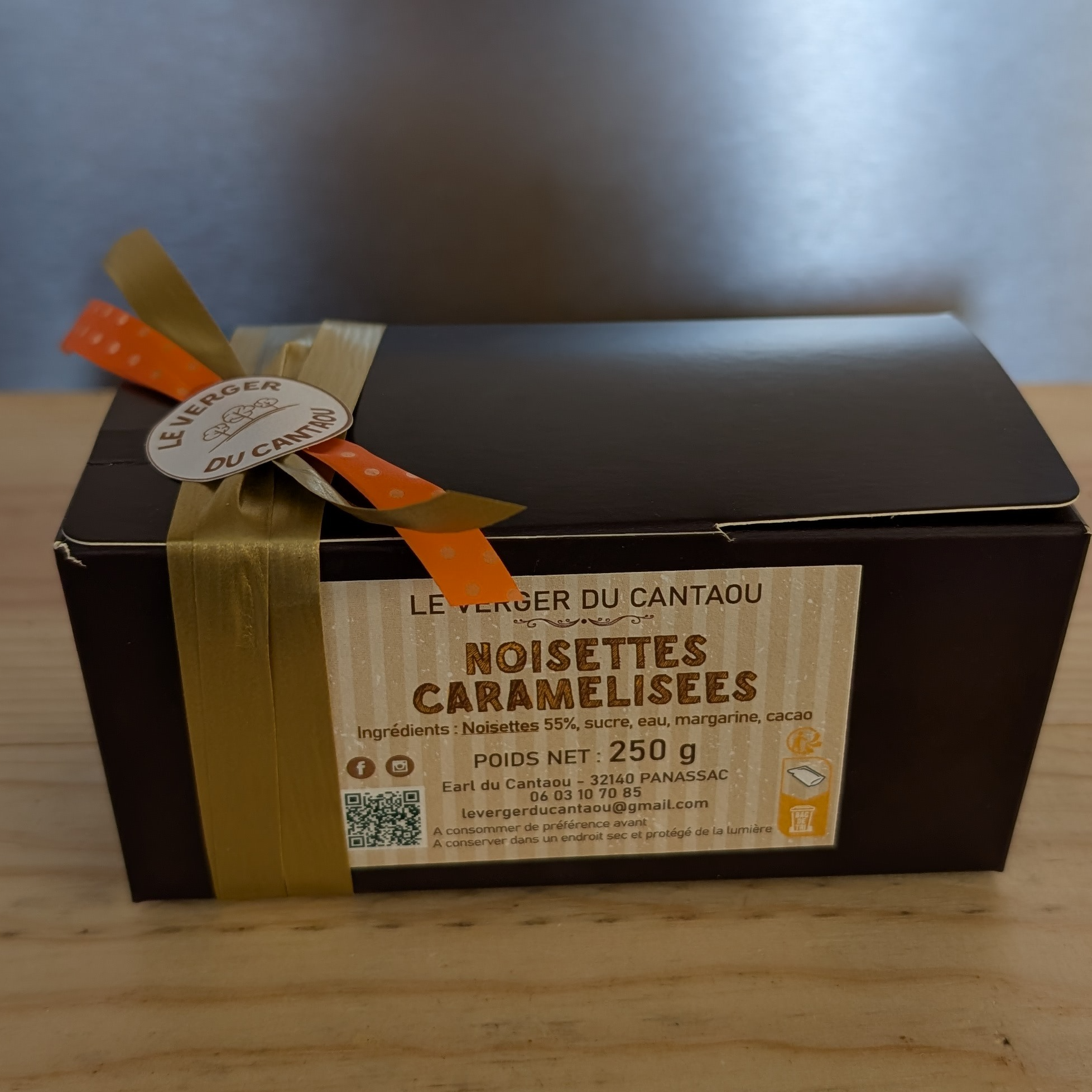 Ballotin 250g noisettes caramélisées