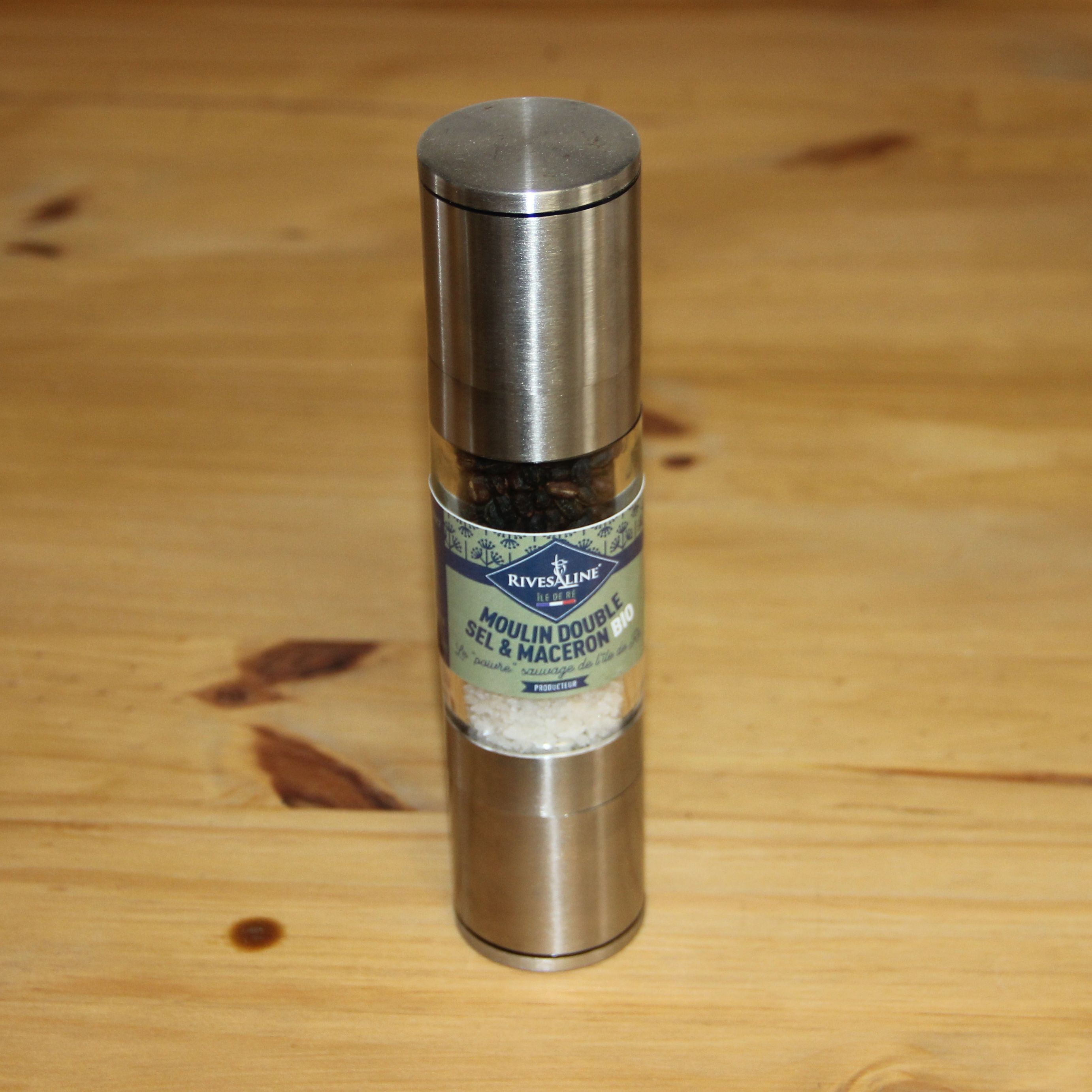 moulin double sel et Maceron bio