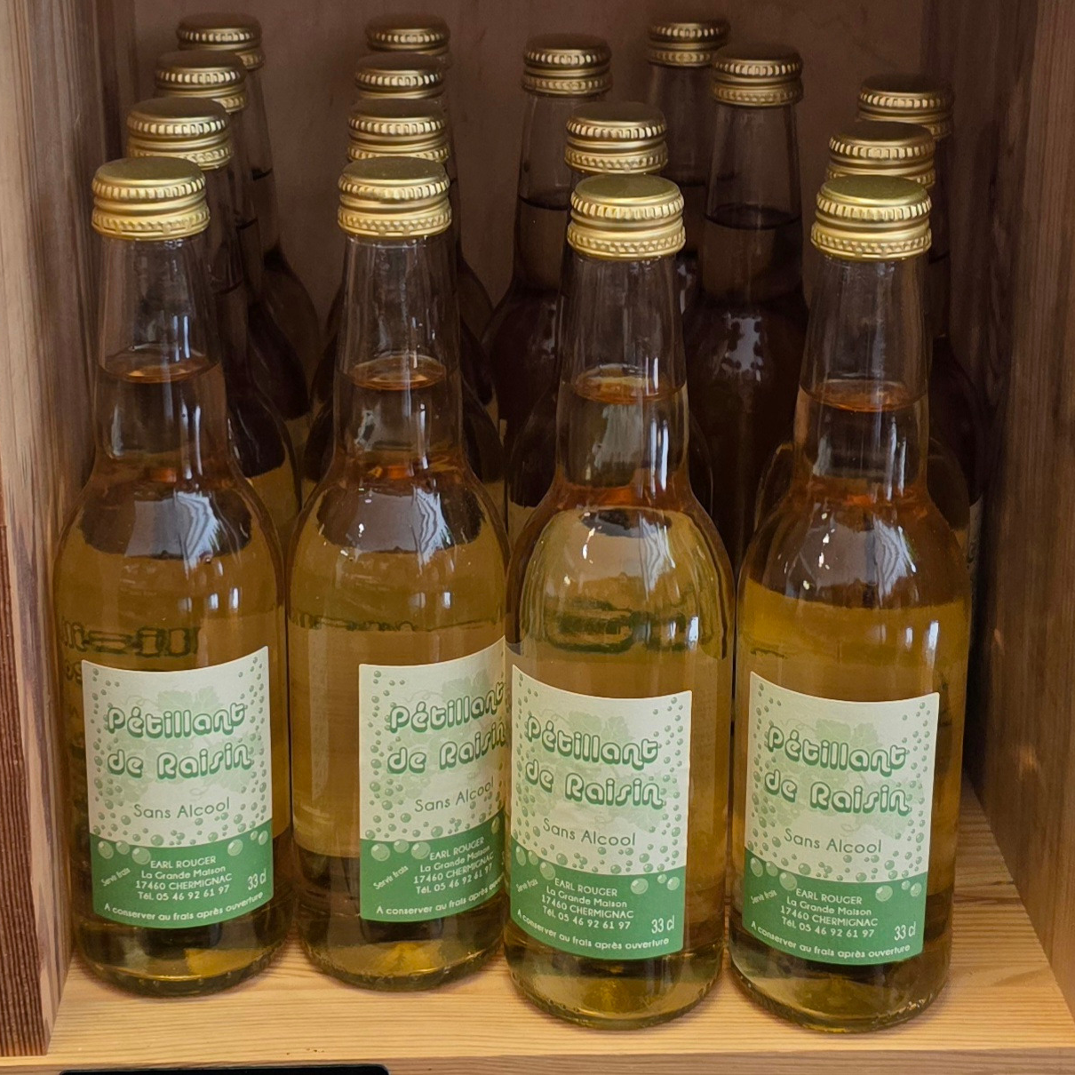 Pétillant de raisin - 33cl