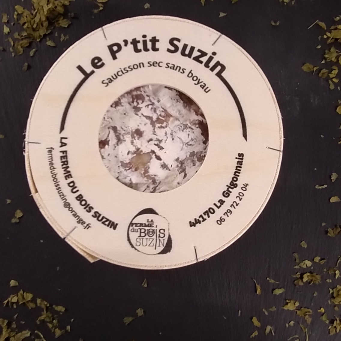 Le P'tit Suzin - Pavé aux noisettes - 0,2kg