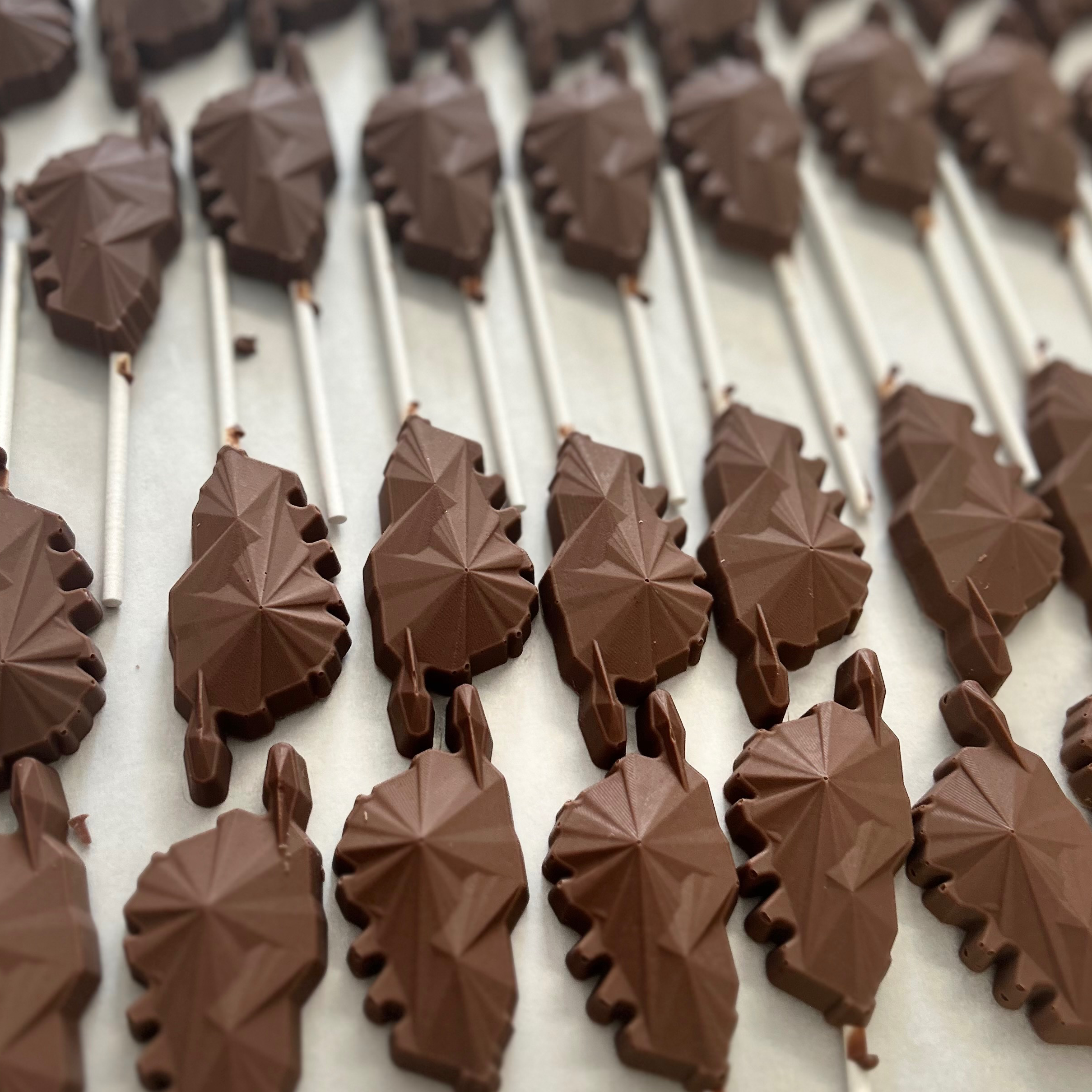 Sucette Corse chocolat noir  - Petite - 16g