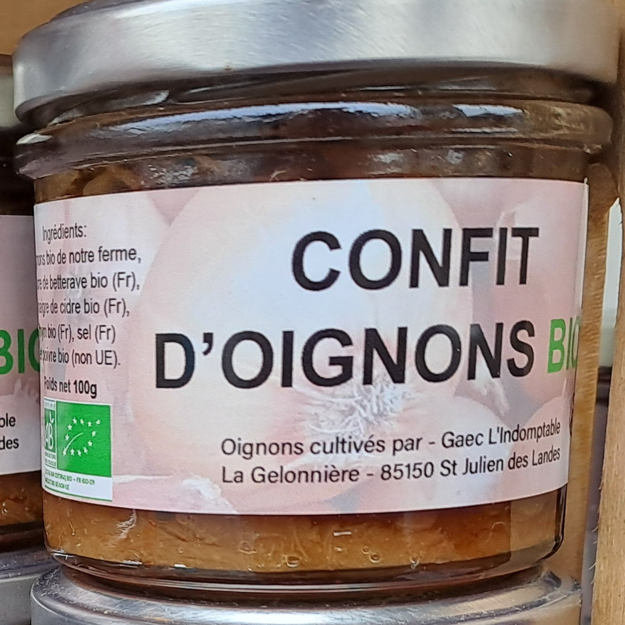 Confit d'oignons